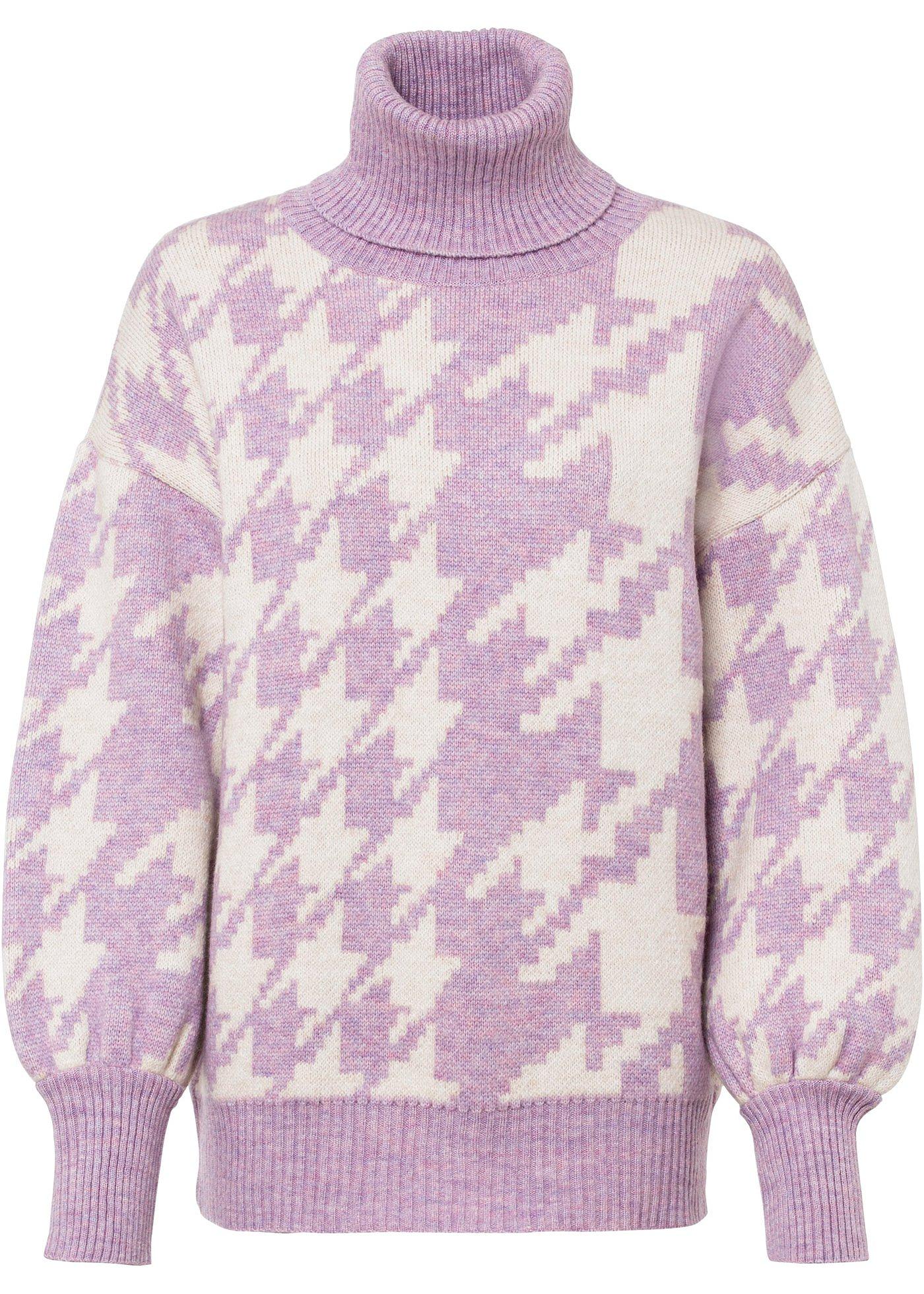 Pull oversize à col roulé