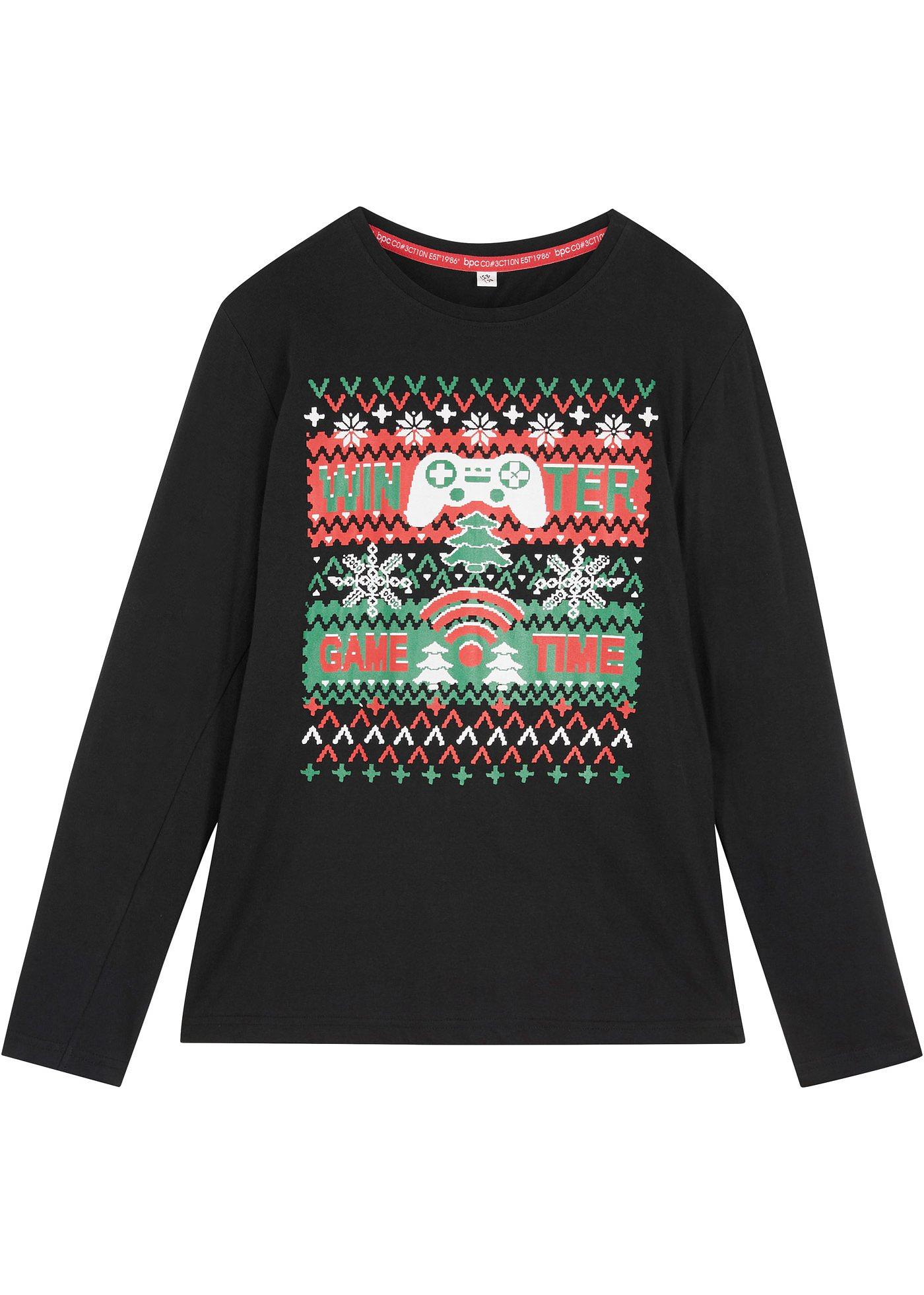 T-shirt manches longues garçon