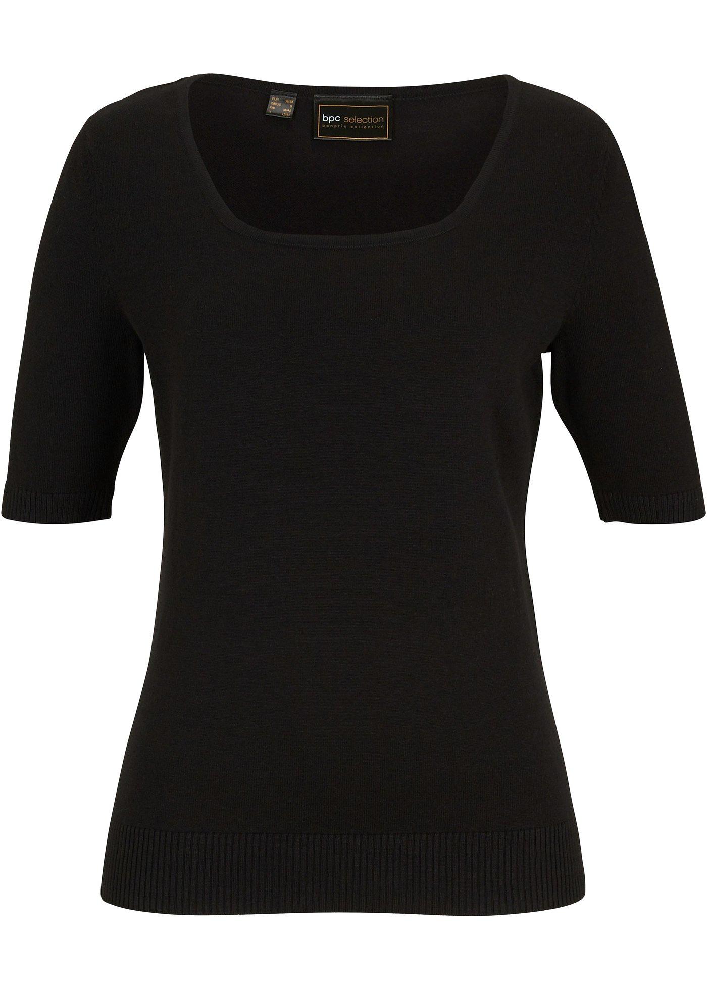 Pull à encolure carrée