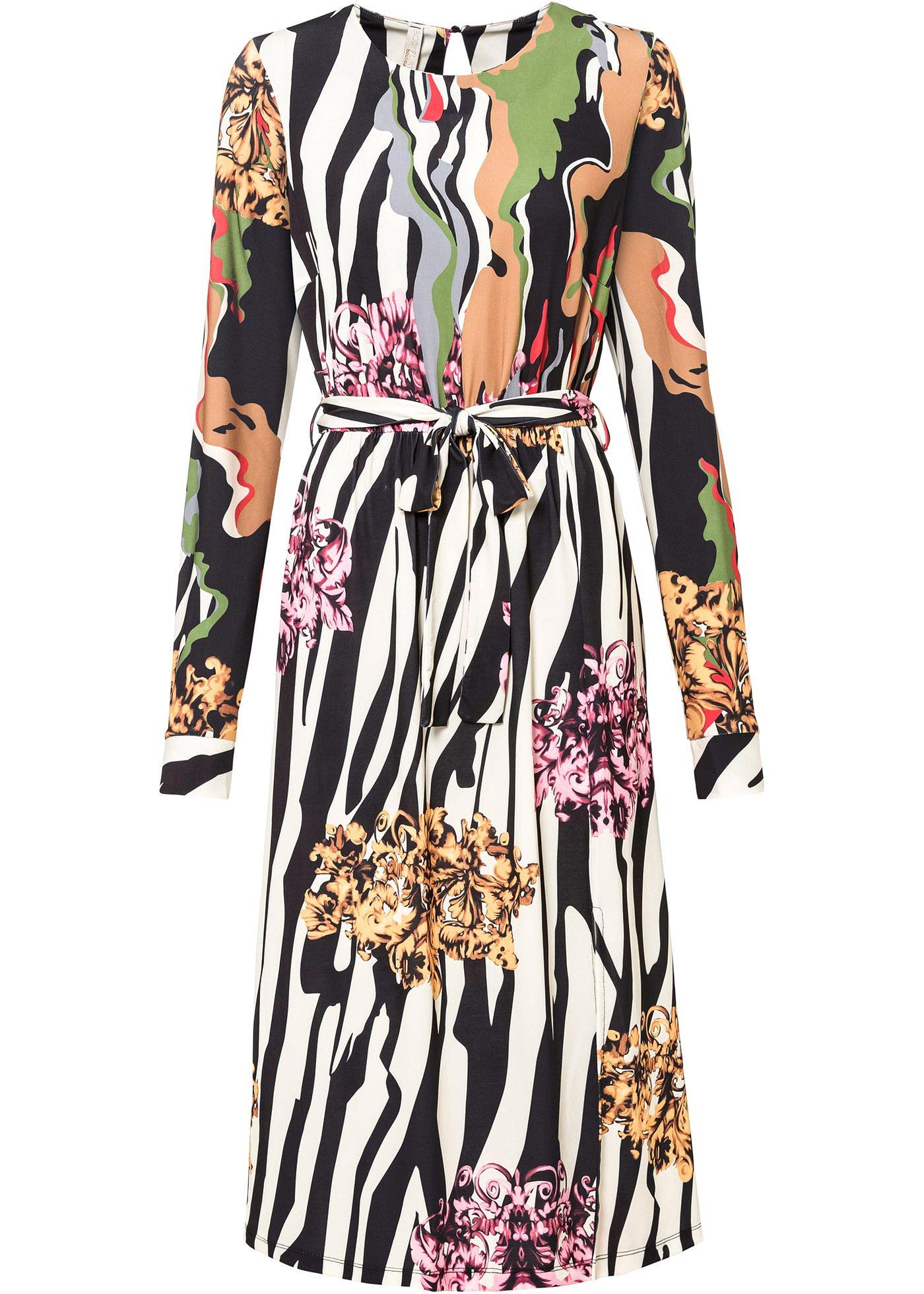 Robe longue imprimée