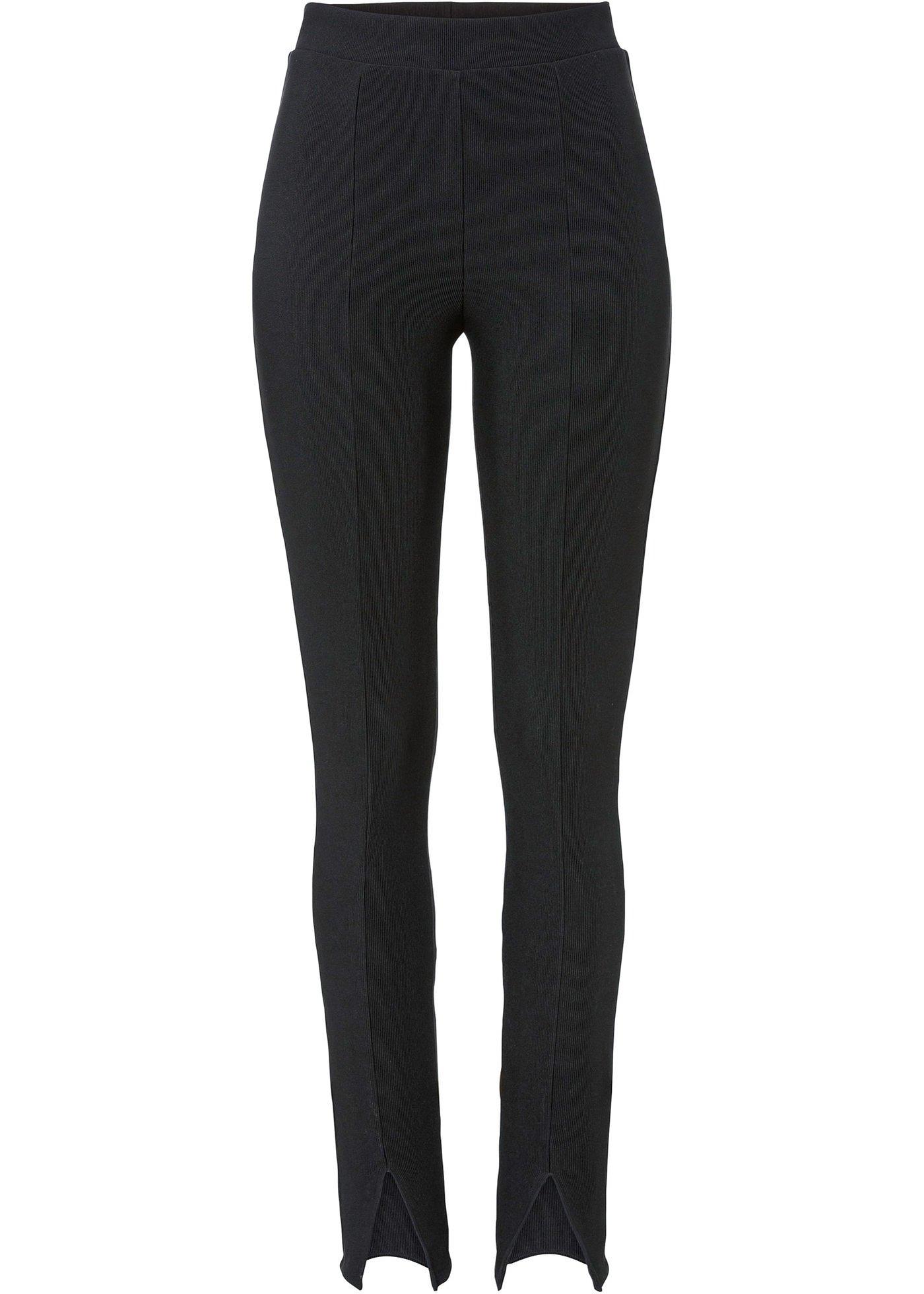 Pantalon extensible avec fente