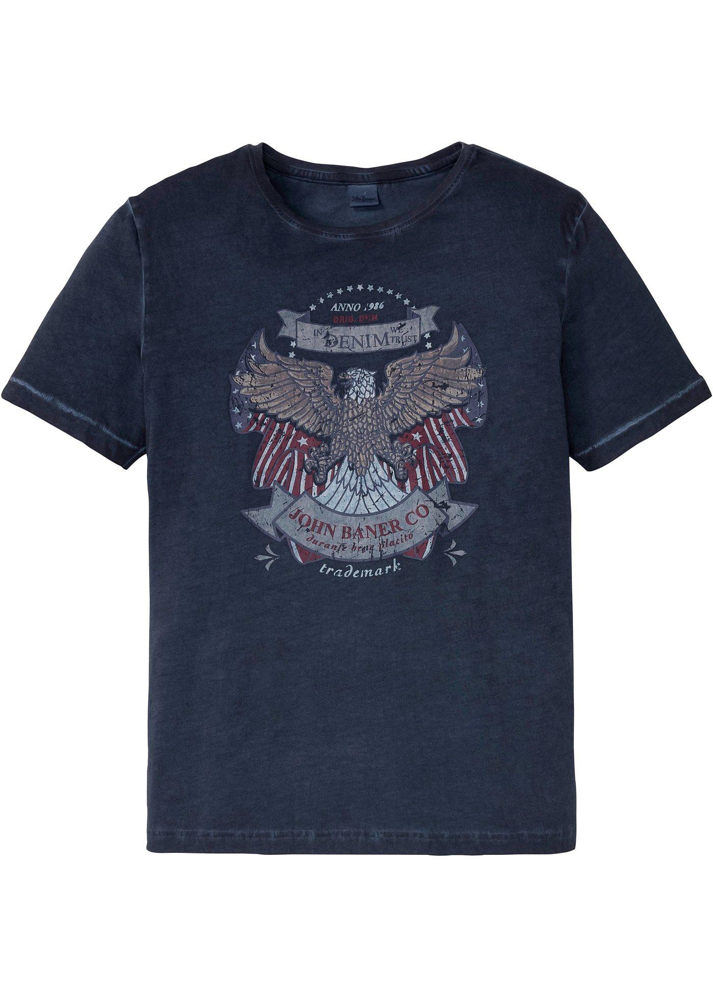 T-shirt aspect délavé