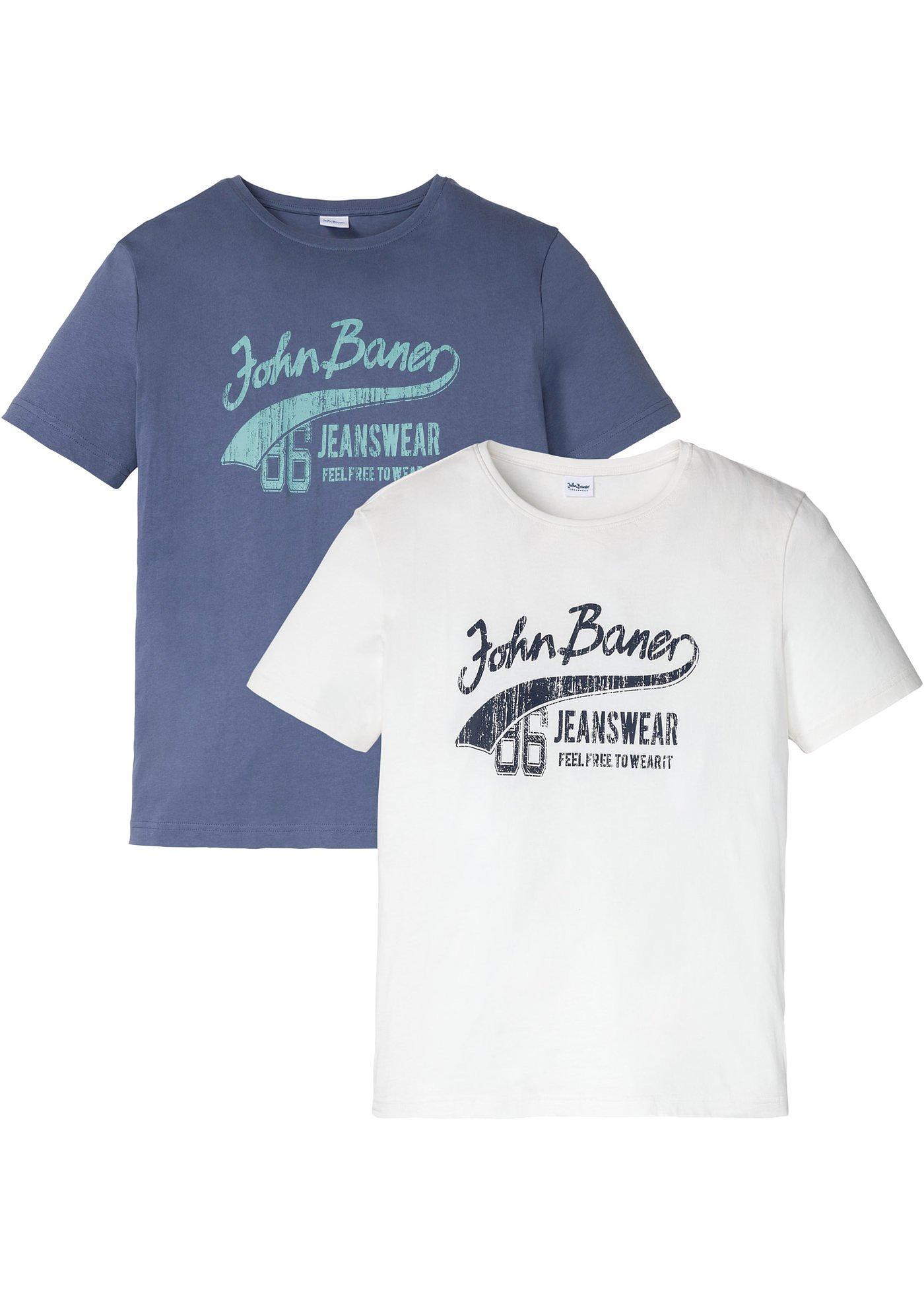 Lot de 2 T-shirts en coton bio