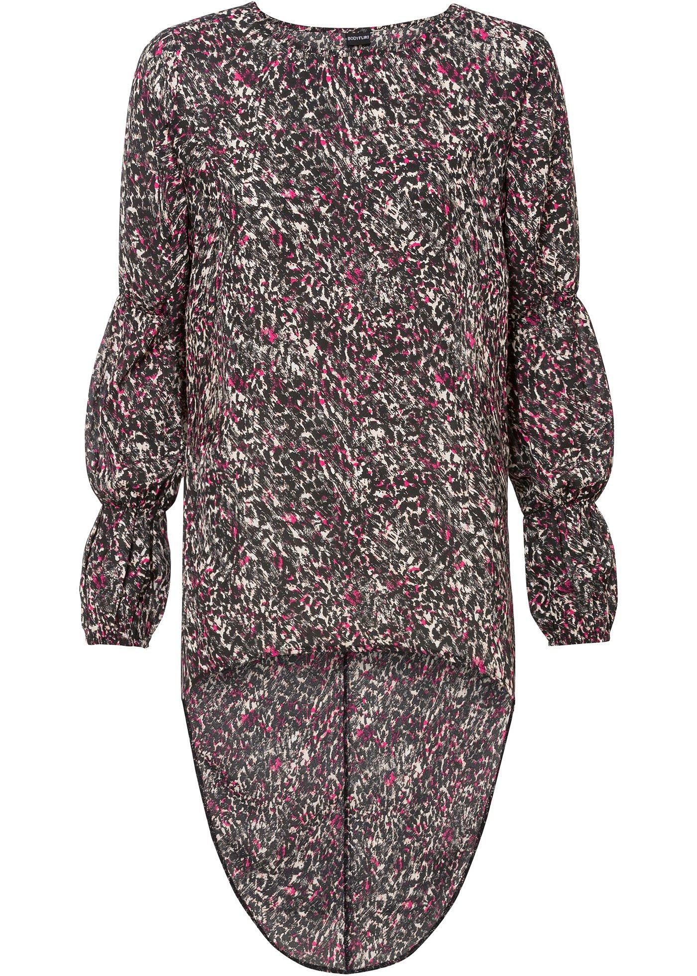 Blouse courte-longue avec polyester recyclé