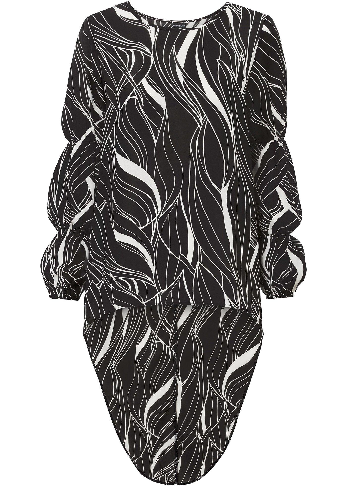 Blouse courte-longue avec polyester recyclé