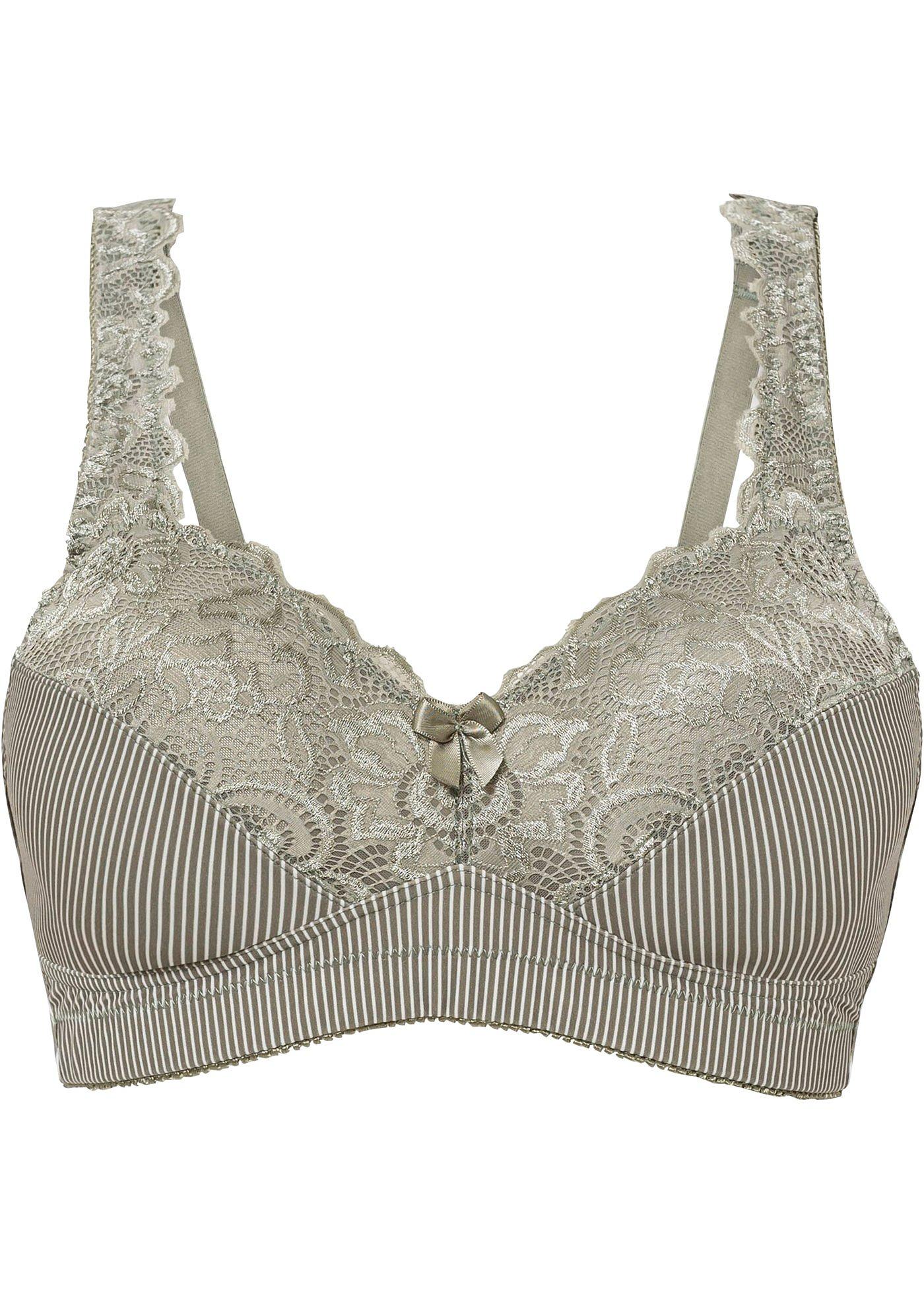 Soutien-gorge minimiseur sans armatures avec matériau recyclé