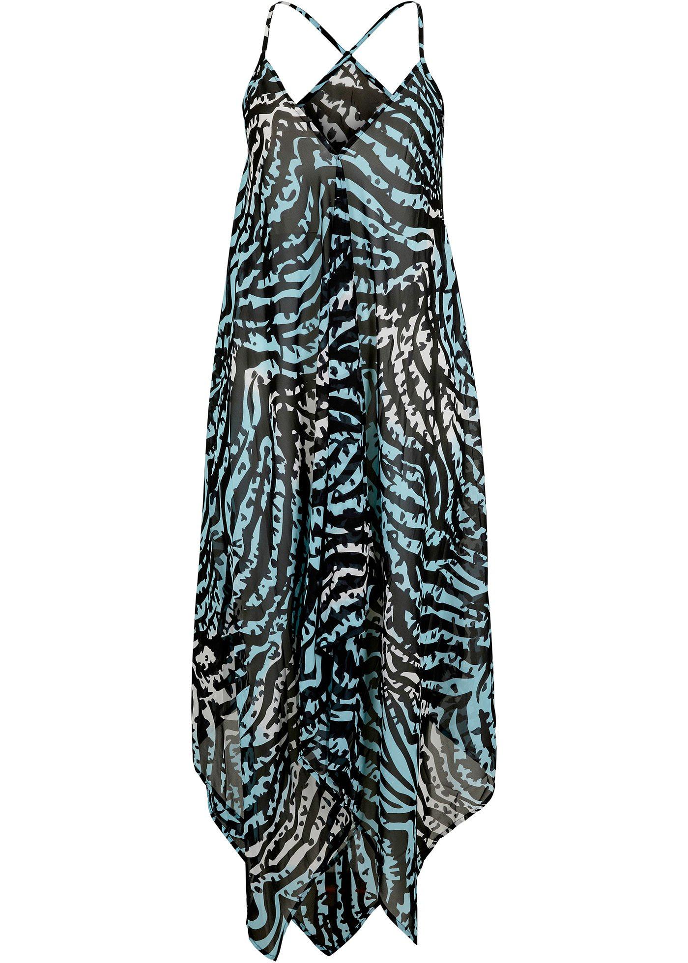 Robe de plage longue, matière durable