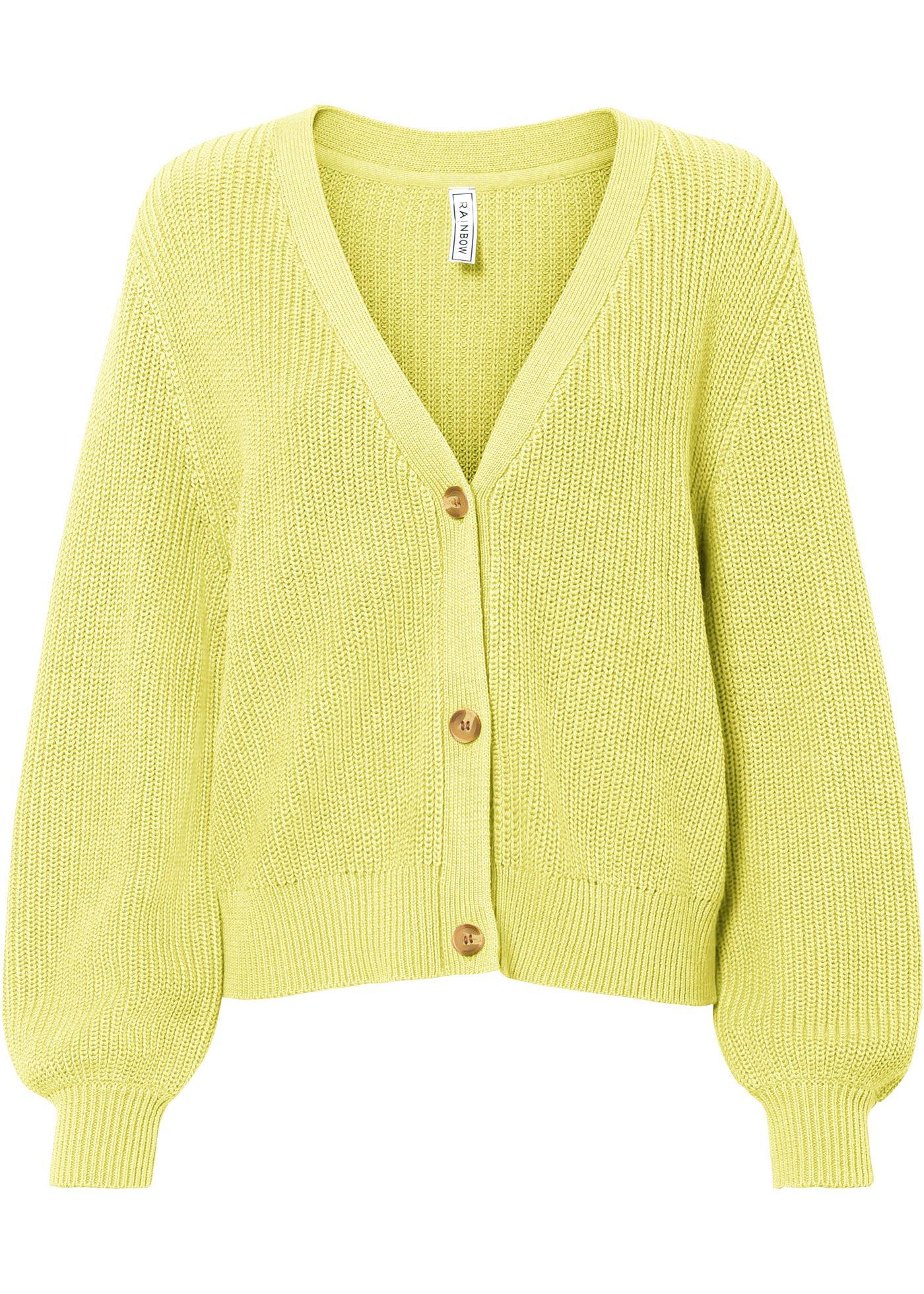 Gilet en maille oversized avec manches ballon