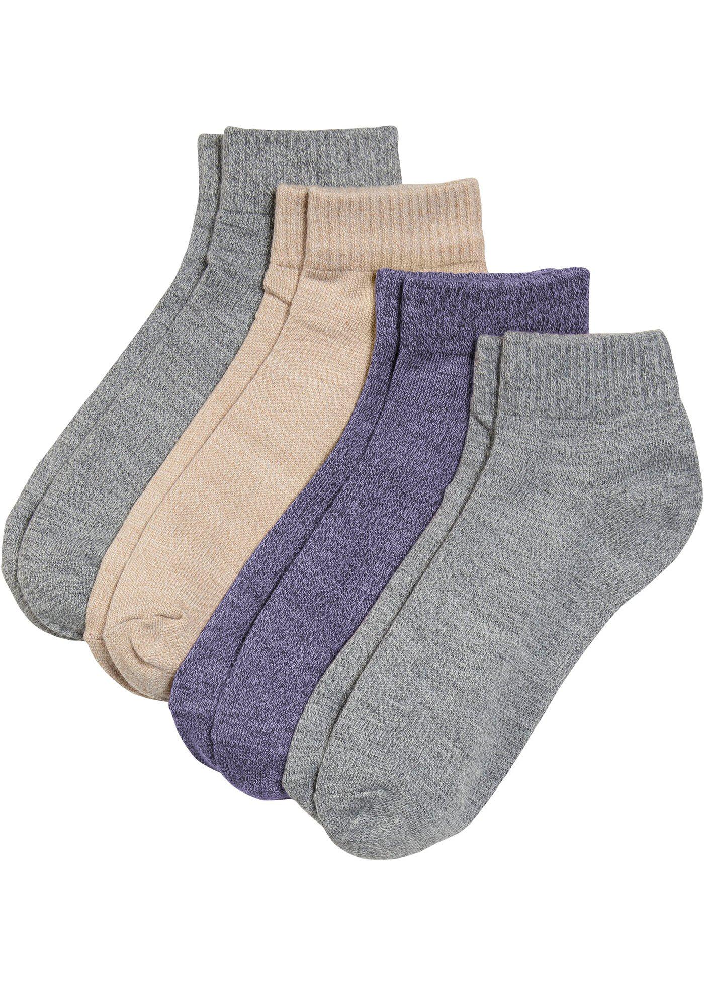 Lot de 4 paires de chaussettes courtes