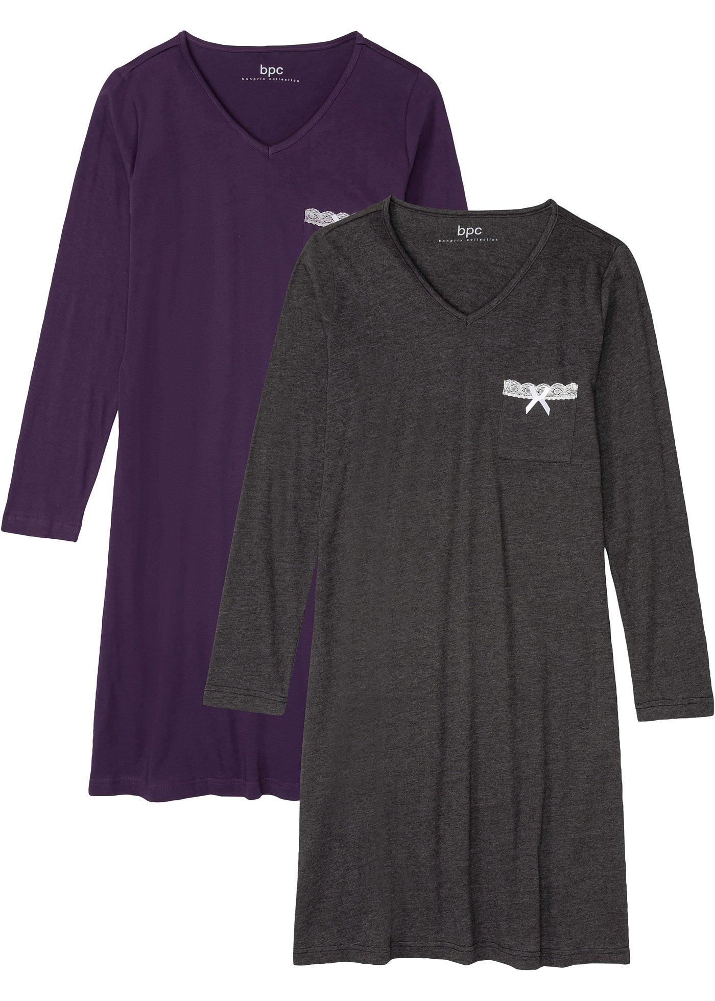 Lot de 2 chemises de nuit