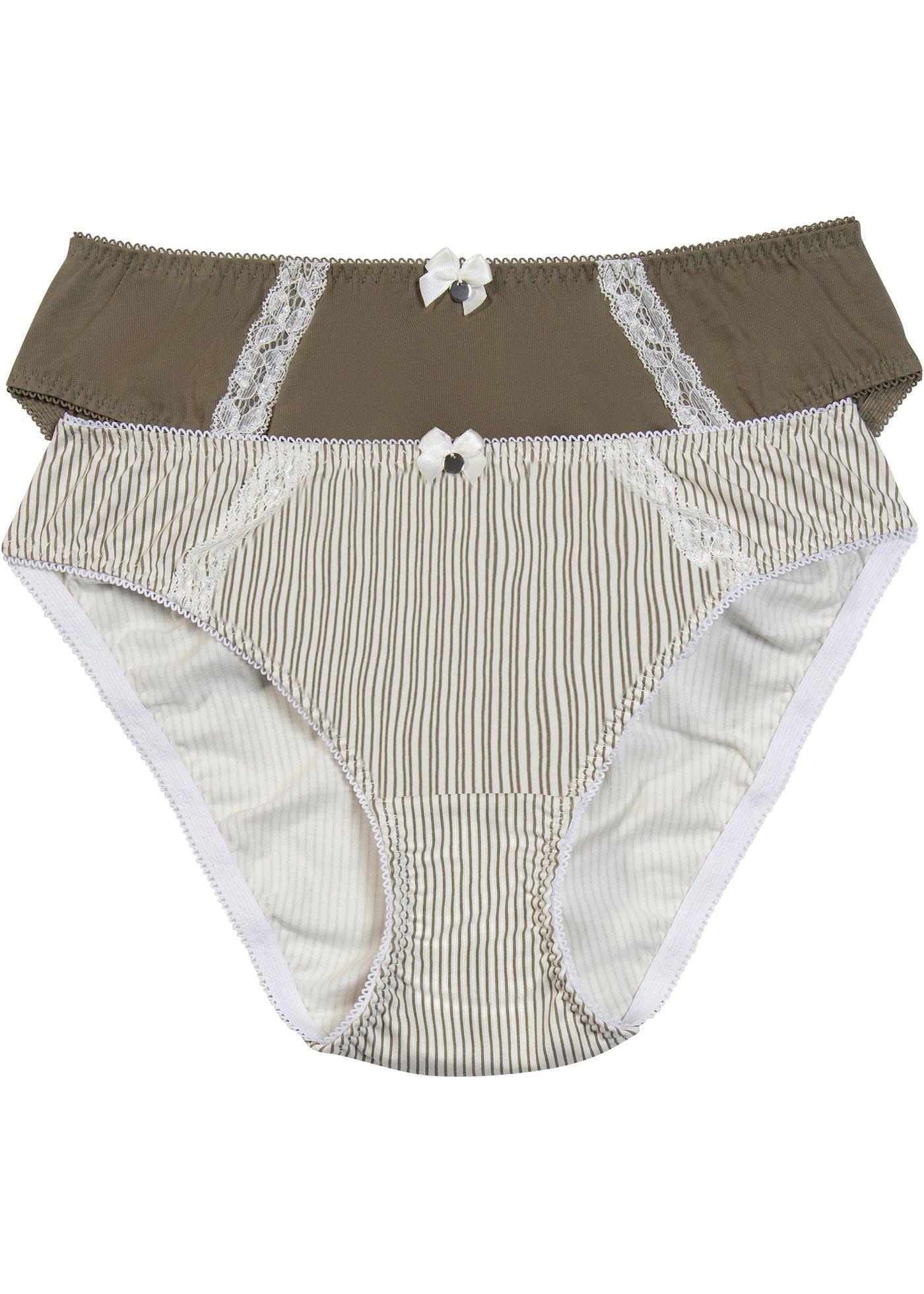 Lot de 2 slips en coton bio