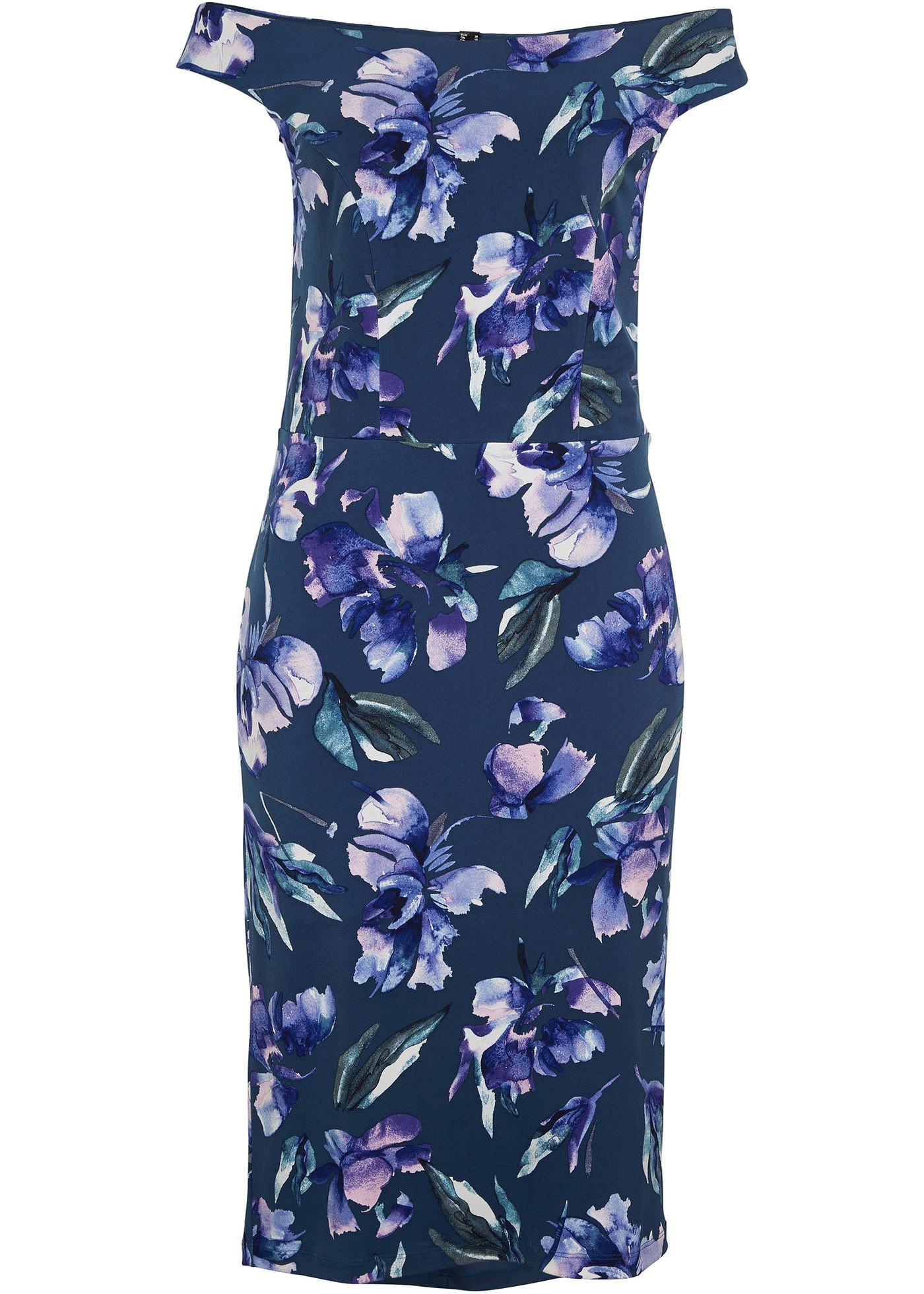 Robe Carmen imprimée