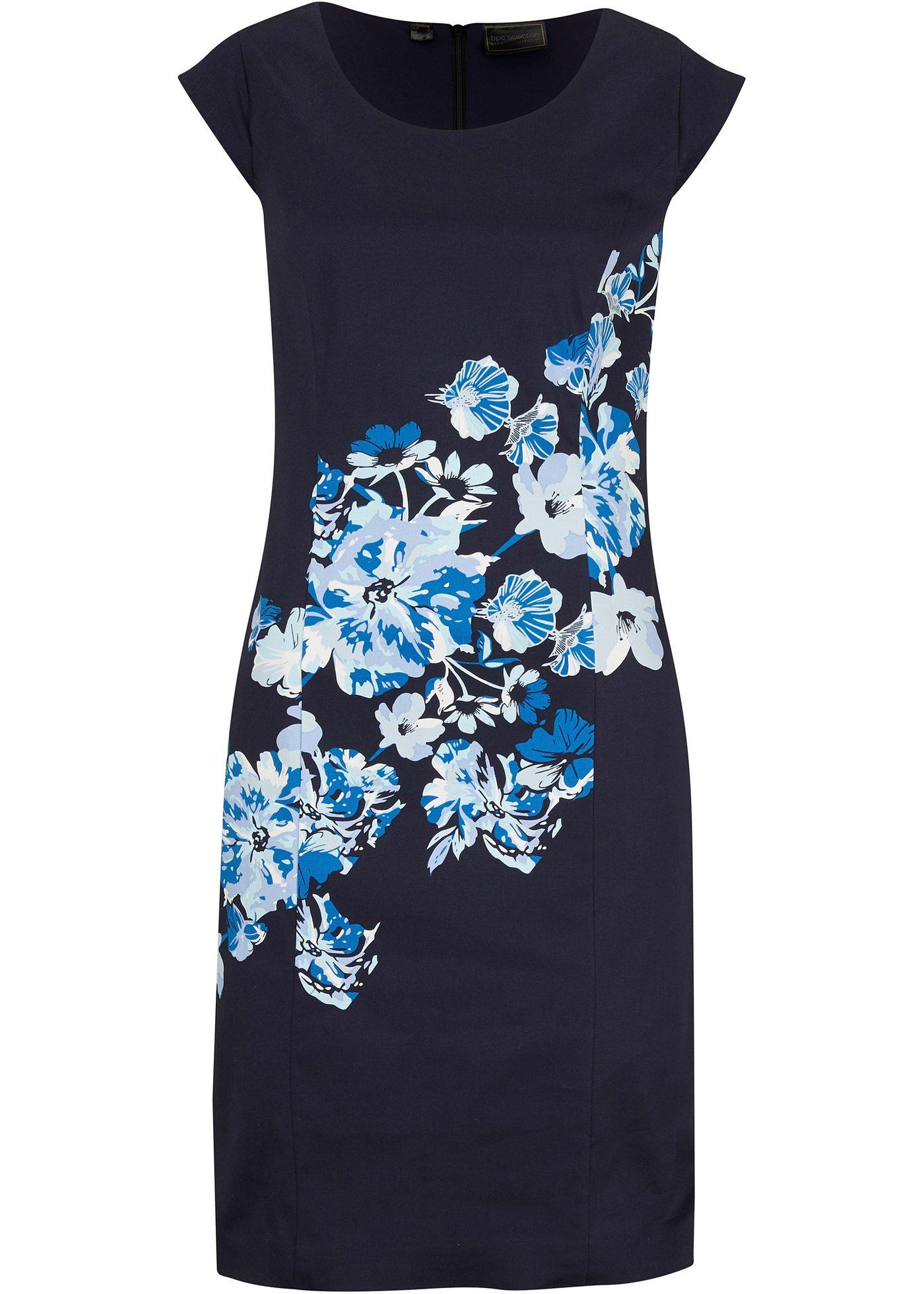 Robe fourreau imprimée