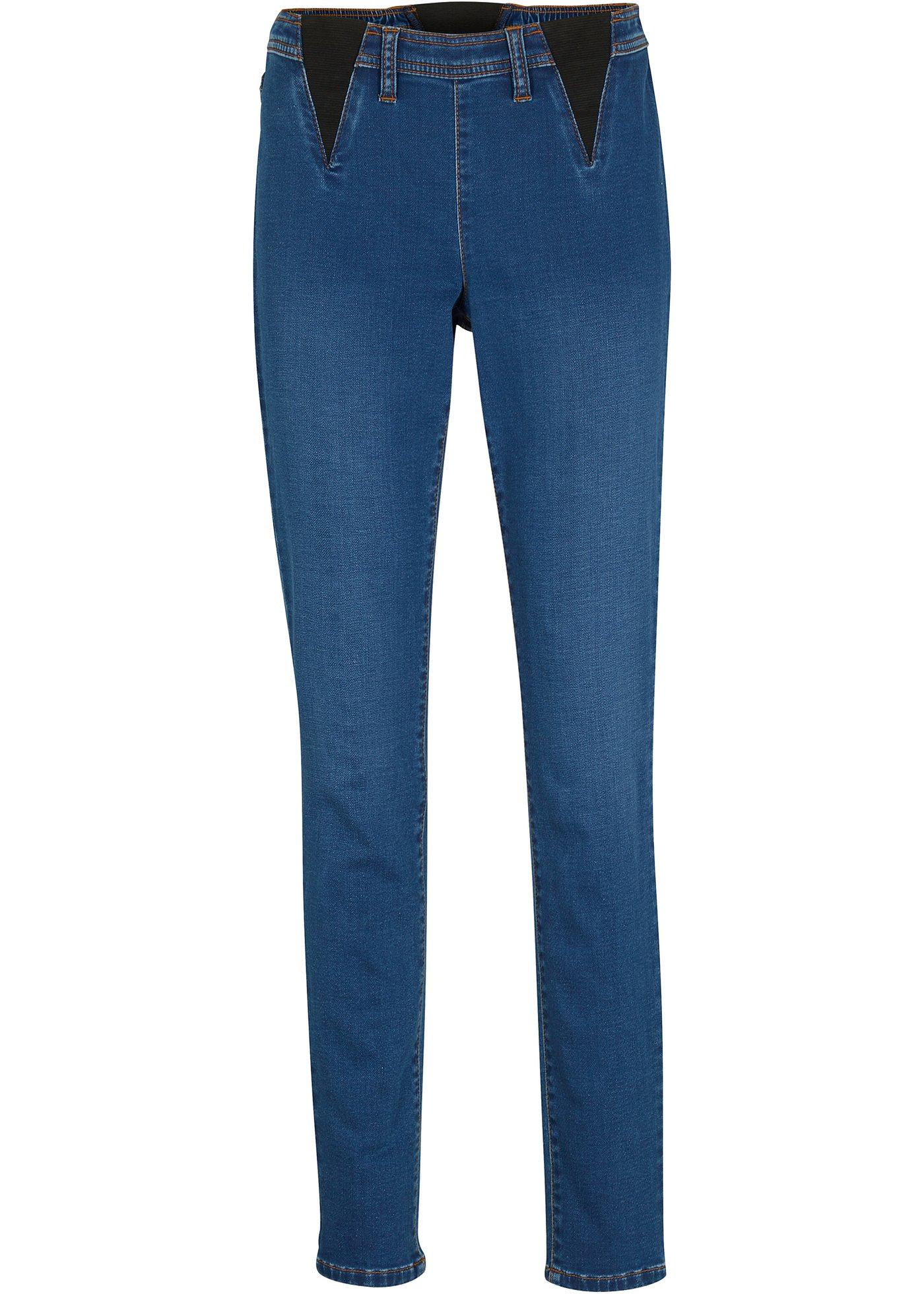 Jean taille extensible, étroit