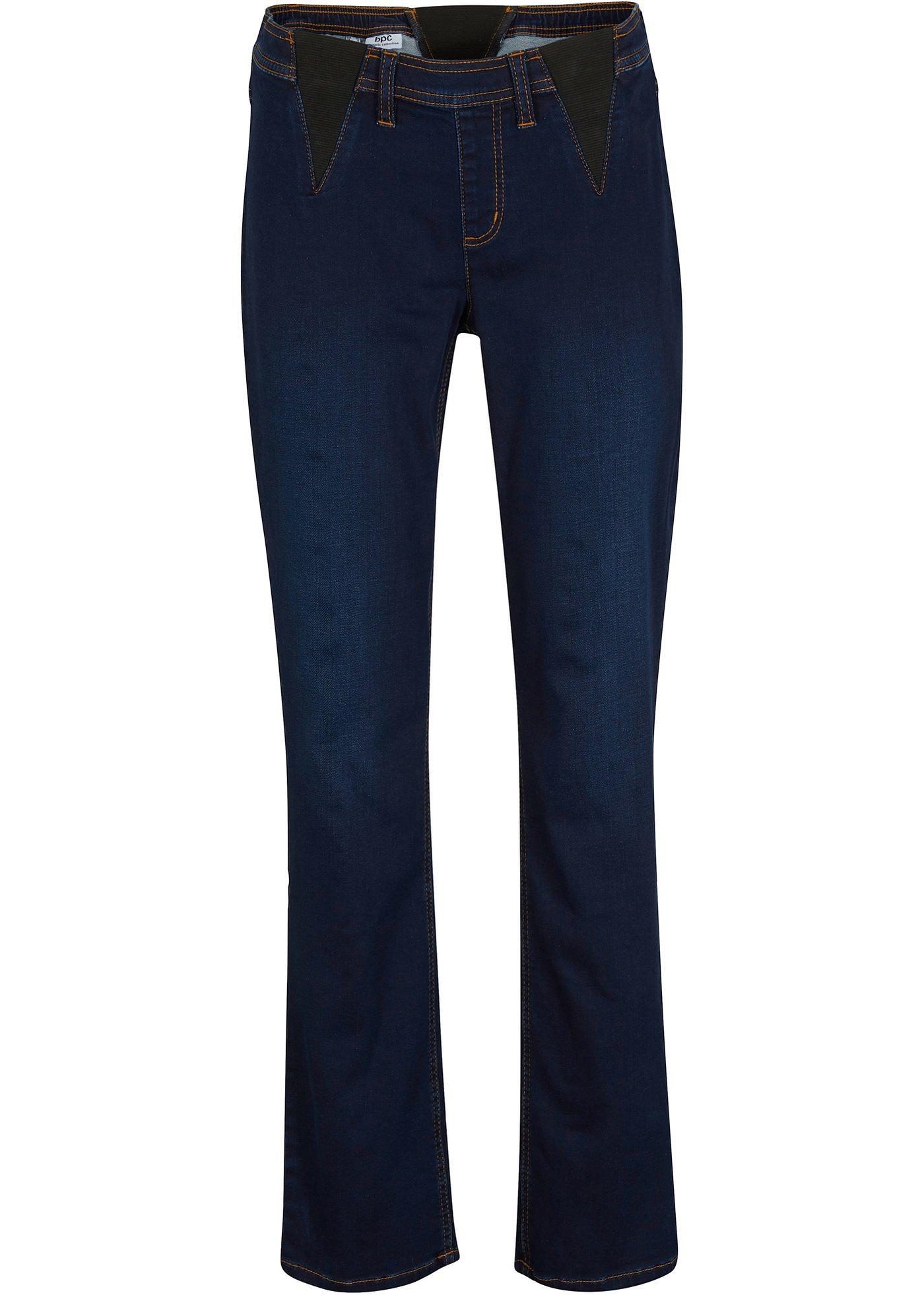 Jean taille extensible, droit