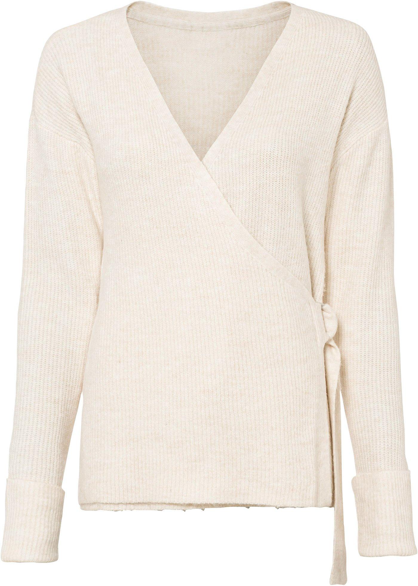 Gilet en maille cache-cœur