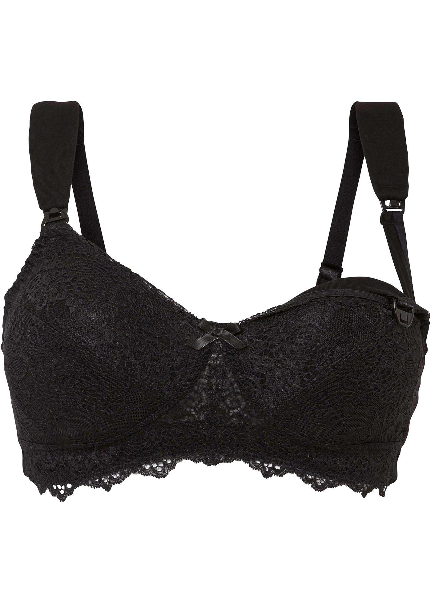 Soutien-gorge d'allaitement sans armatures avec coton bio
