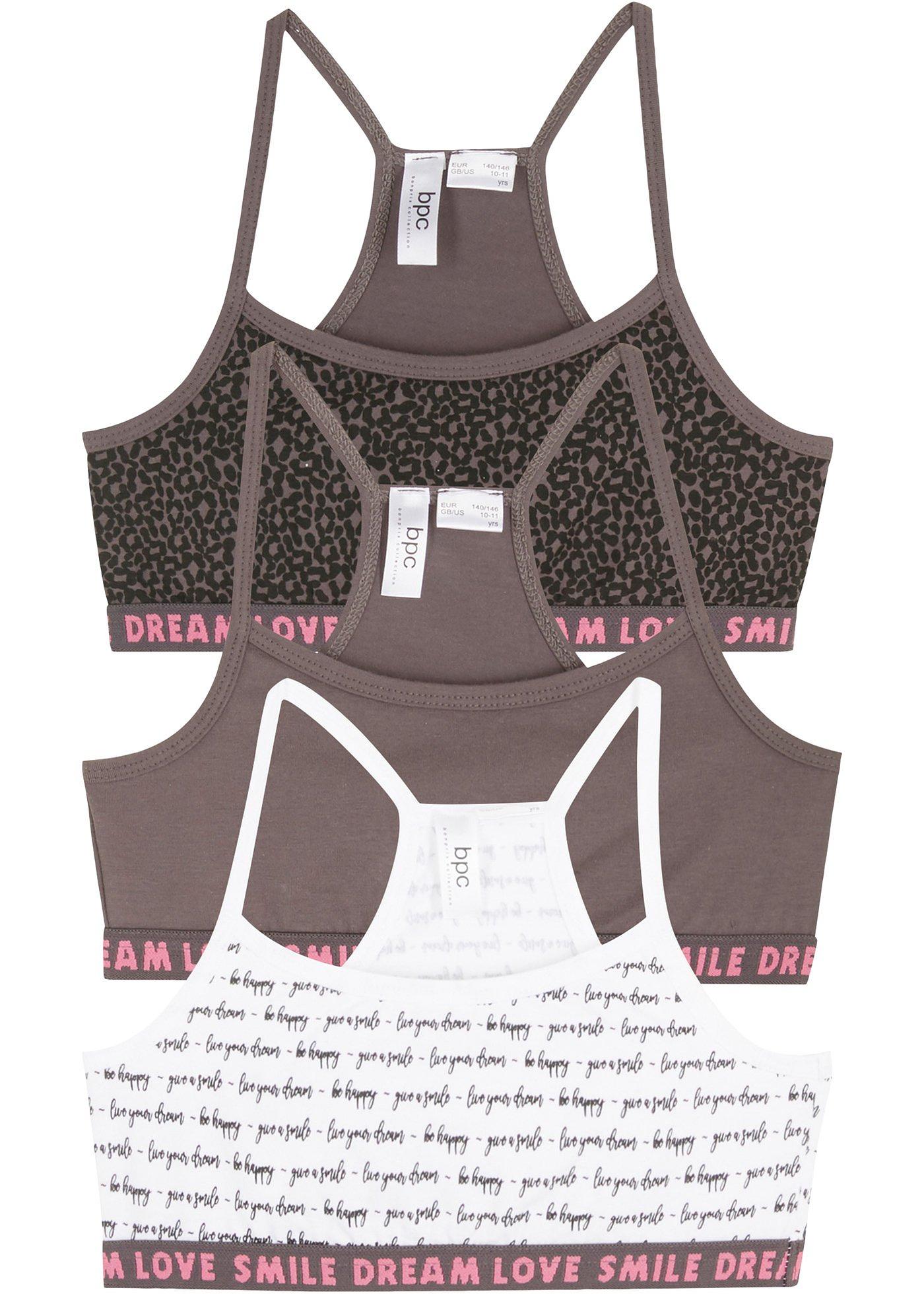 Lot de 3 brassières fille