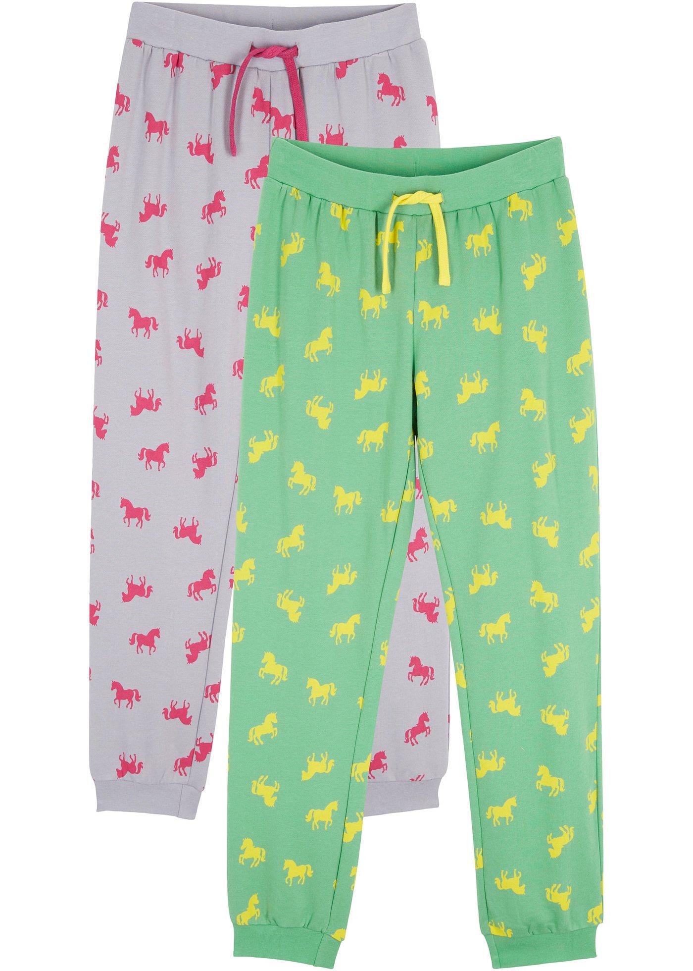 Lot de 2 pantalons sweat fille