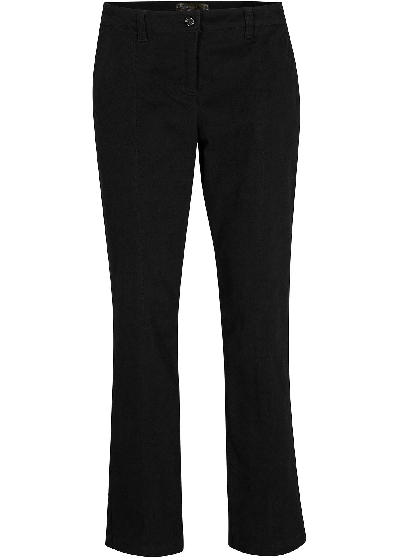 Pantalon chino avec coutures d'empiècement