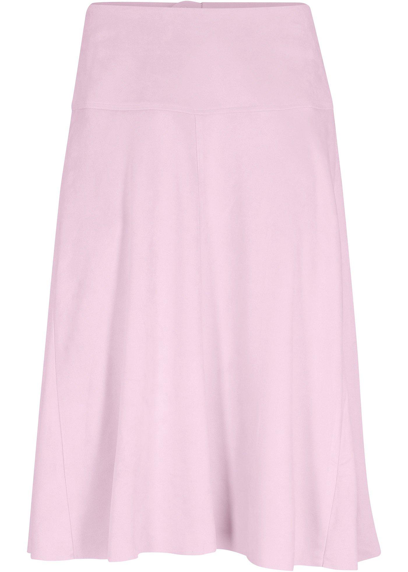 Jupe en synthétique imitation velours