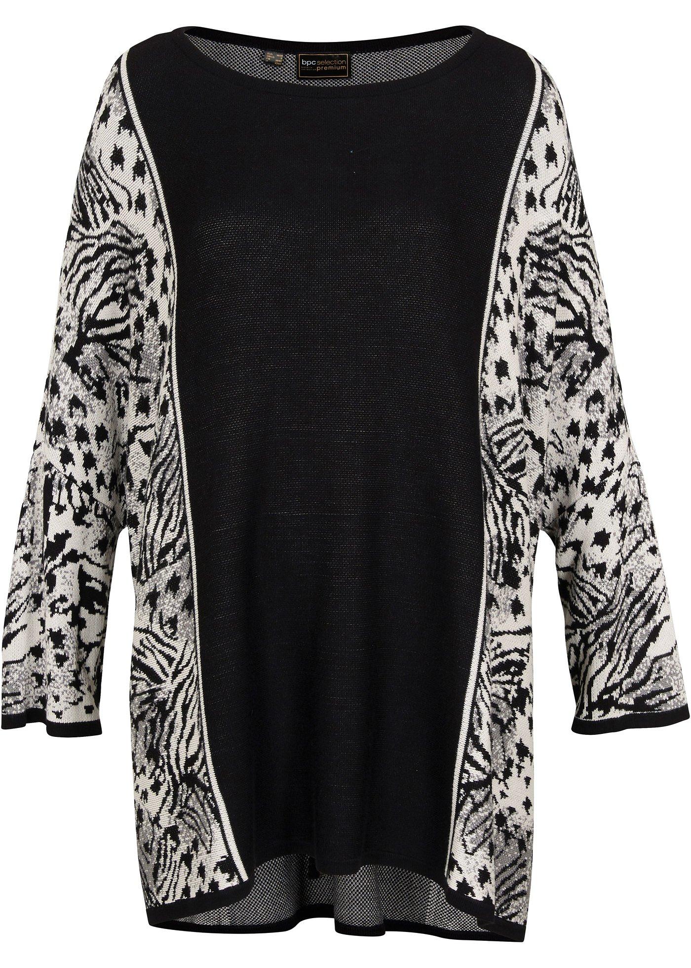 Pull poncho avec viscose durable