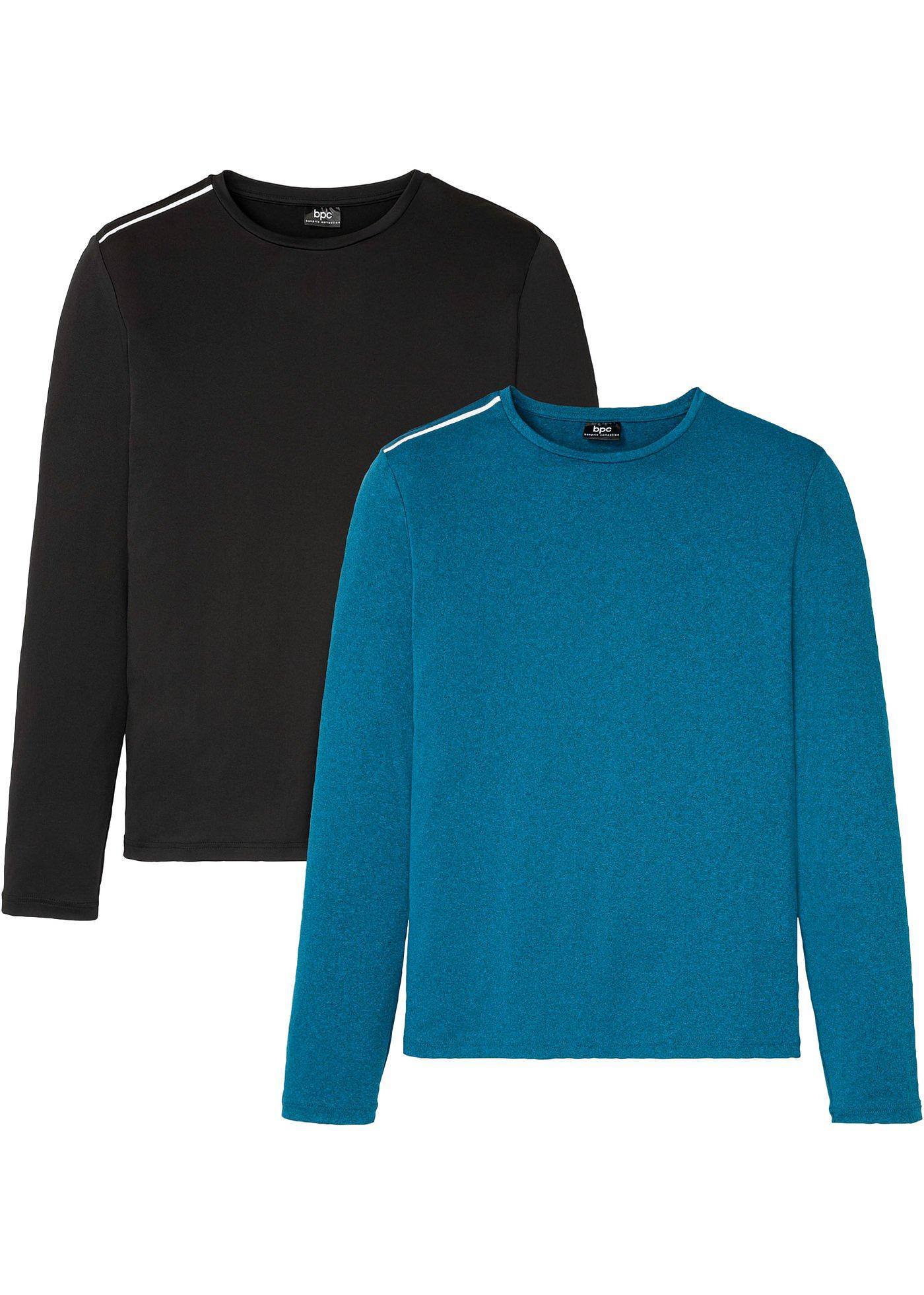 Lot de 2 T-shirts de sport à manches longues