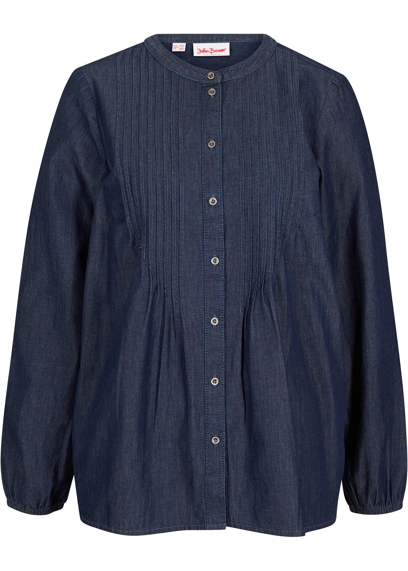 Blouse en jean en coton bio