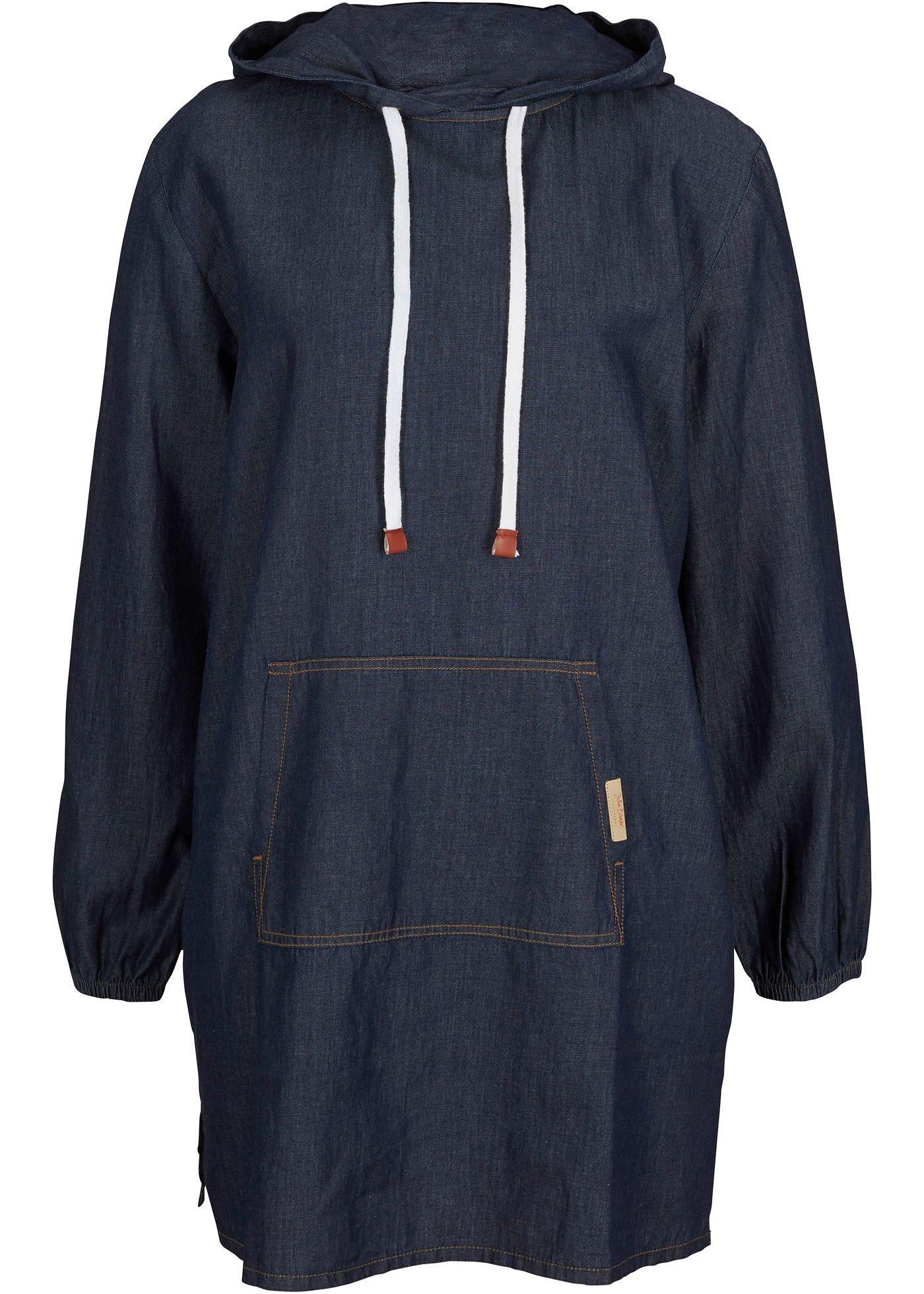 Blouse longue en jean