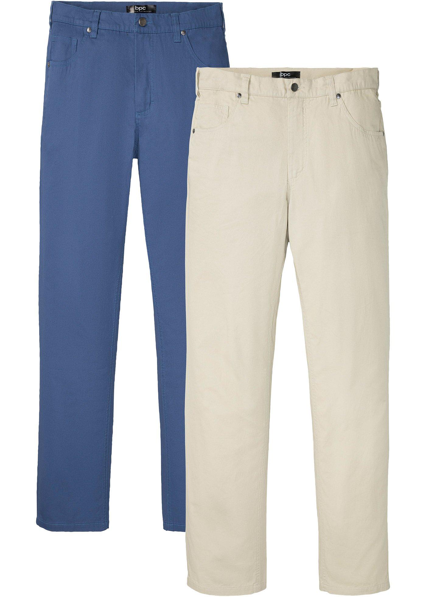 Lot de 2 pantalons Regular Fit, Straight