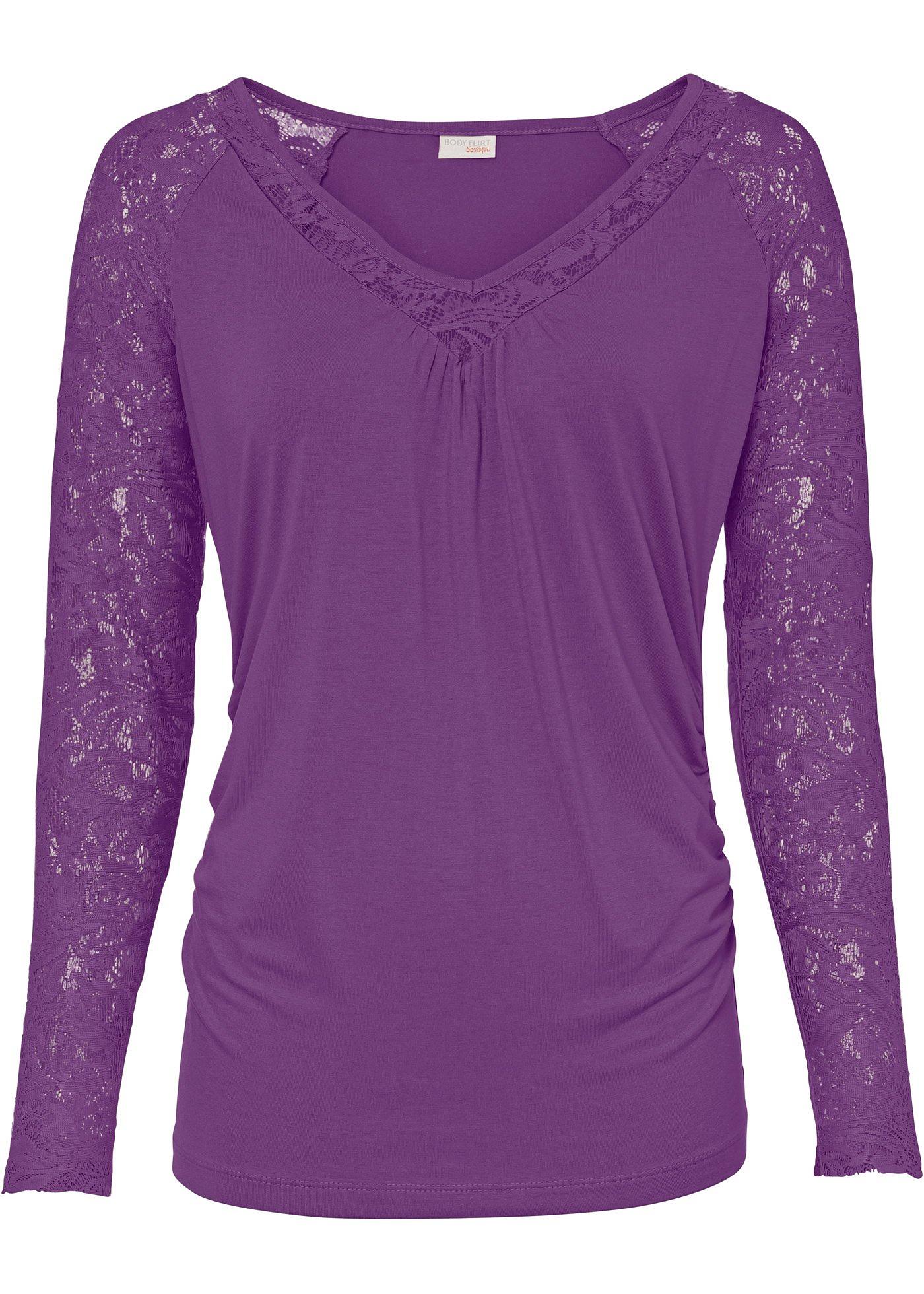 T-shirt manches longues avec viscose durable