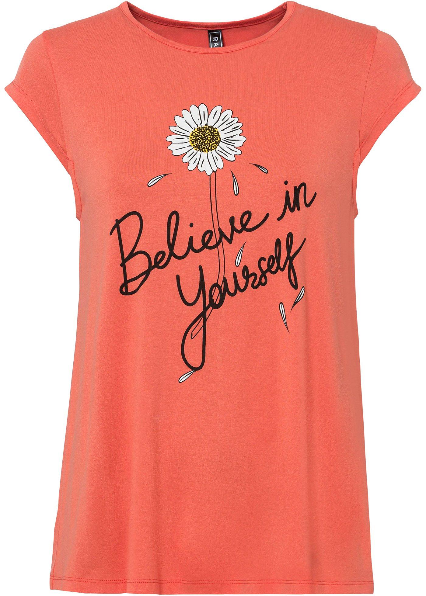 T-shirt avec viscose durable