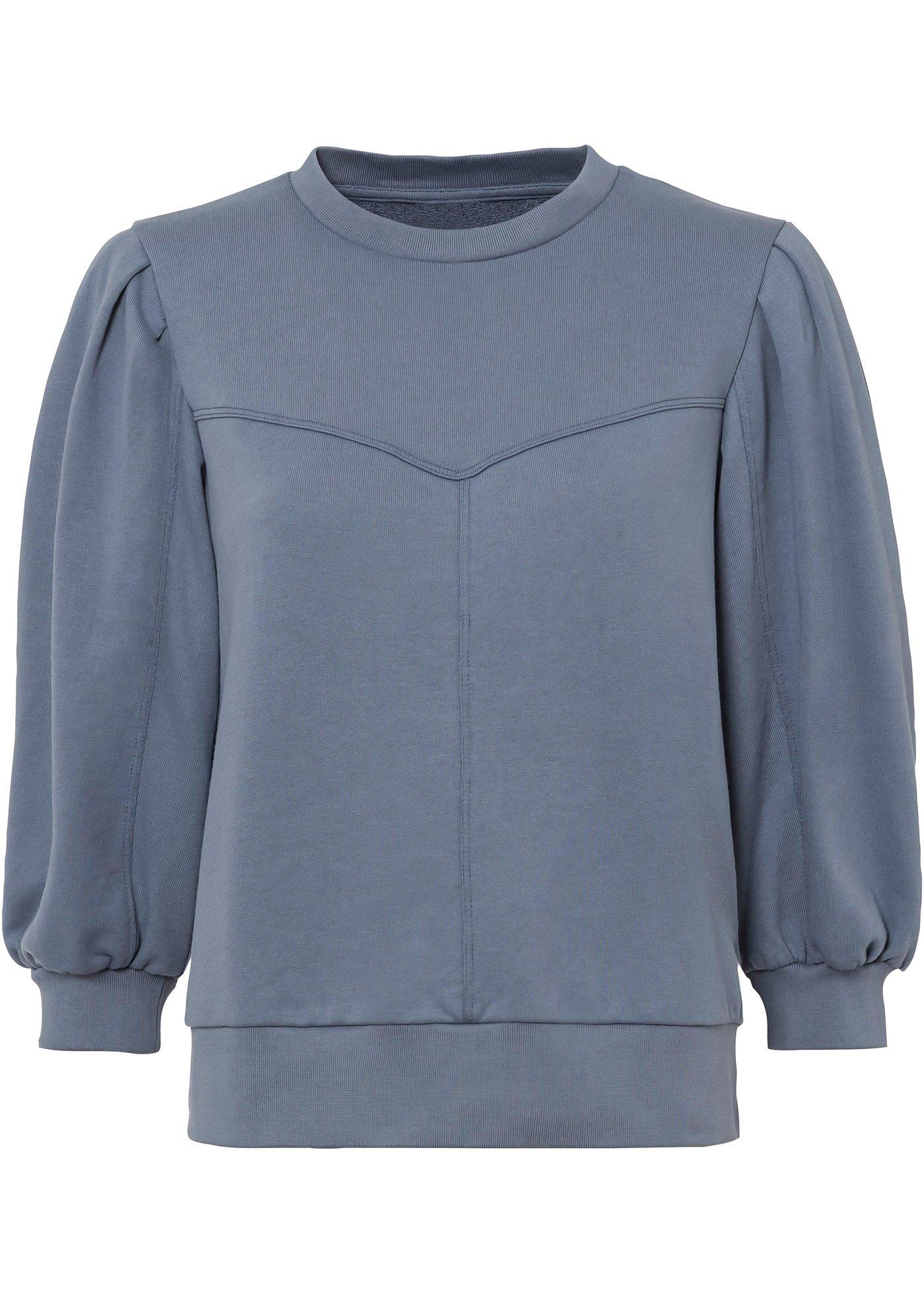 Sweat-shirt à manches bouffantes