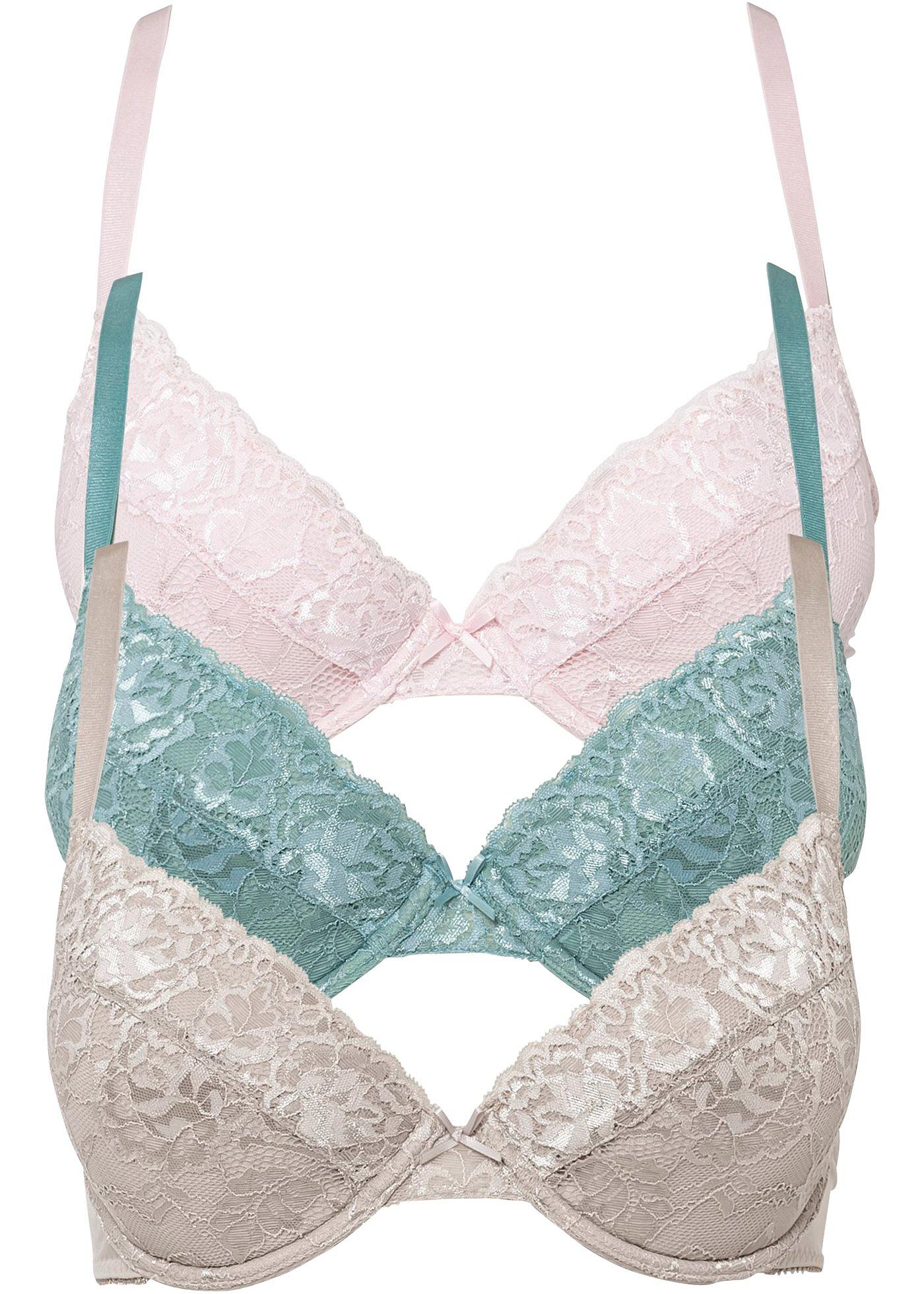 Lot de 3 soutiens-gorge push-up