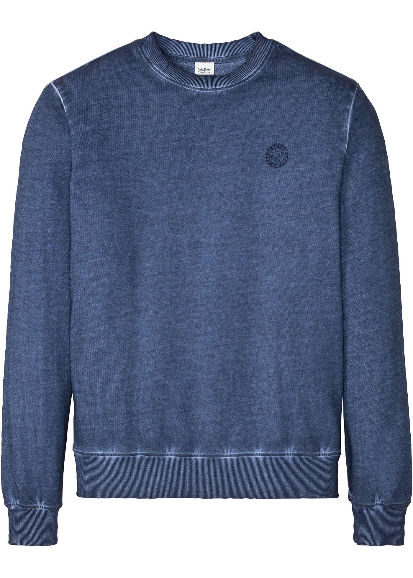 Sweat-shirt aspect délavé