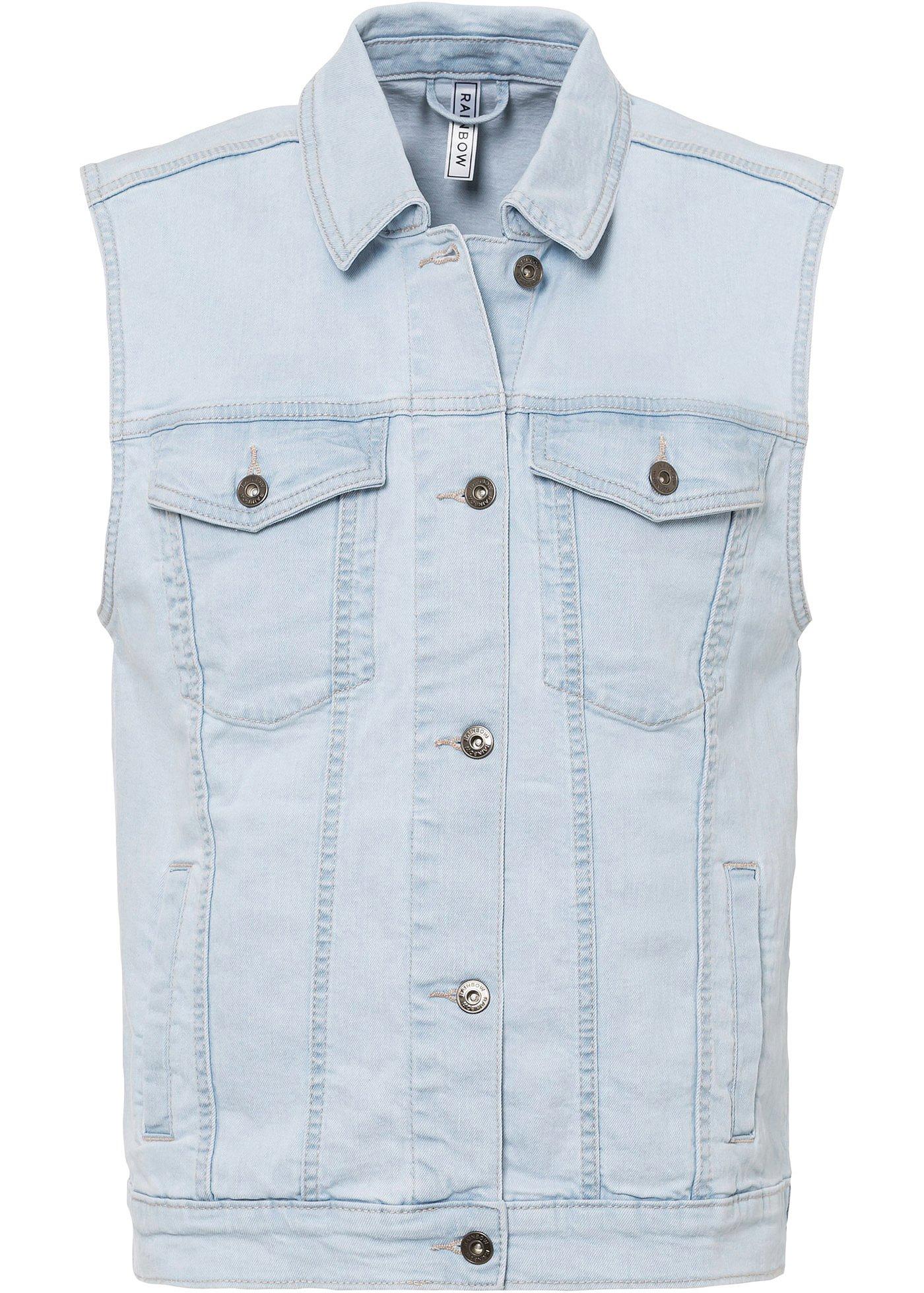 Veste en jean sans manches