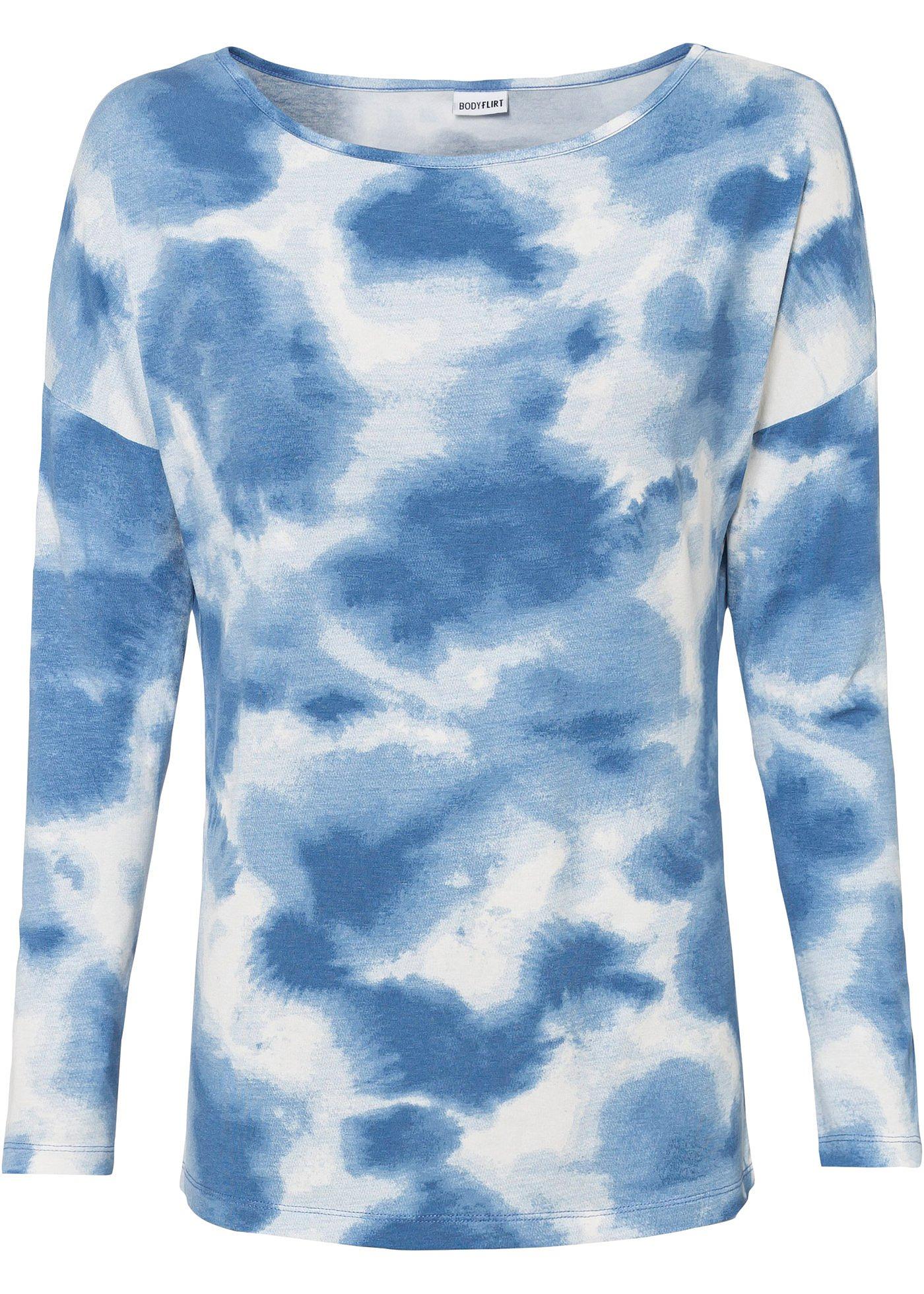 T-shirt à imprimé batik