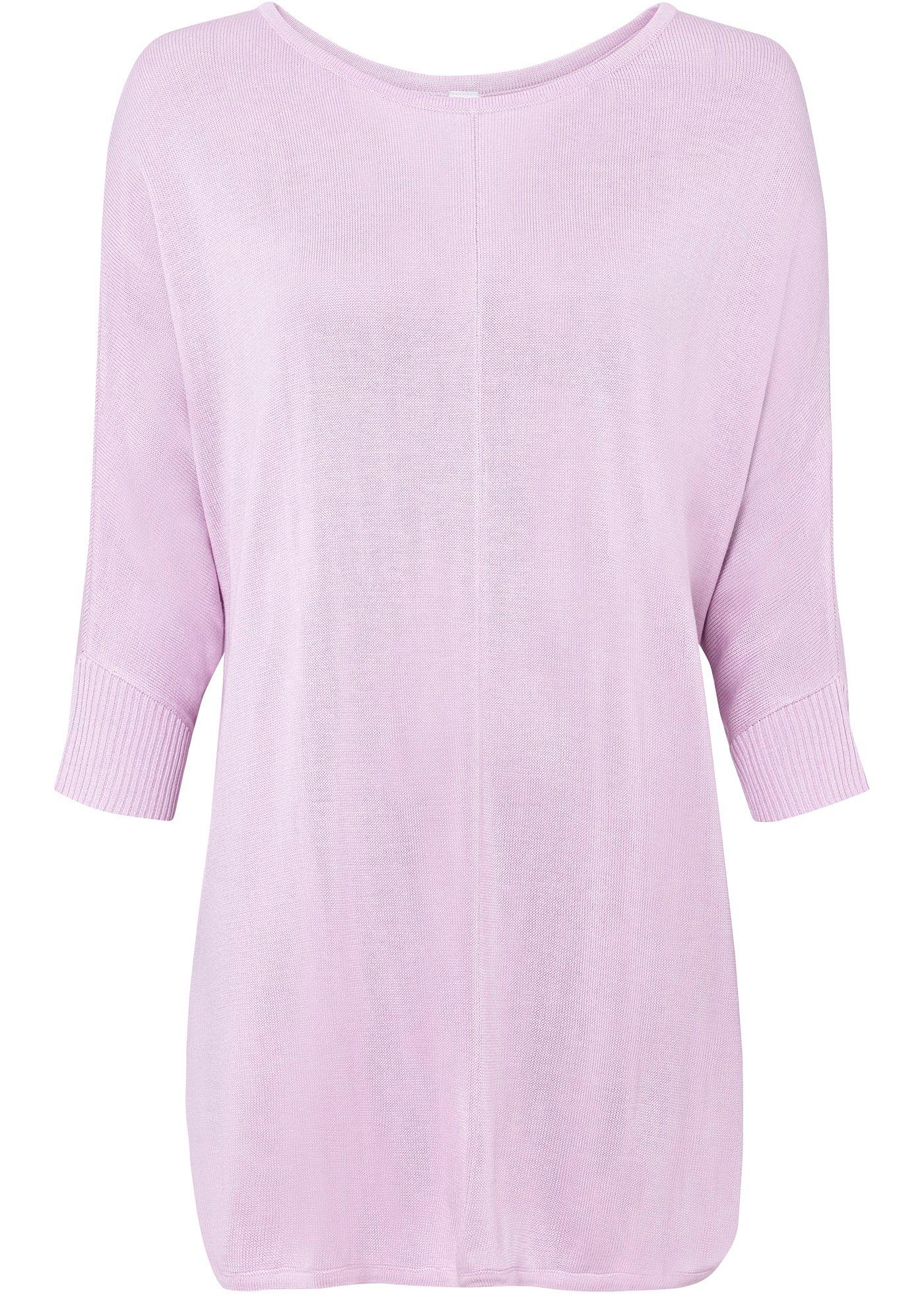 Pull en maille manches 3/4