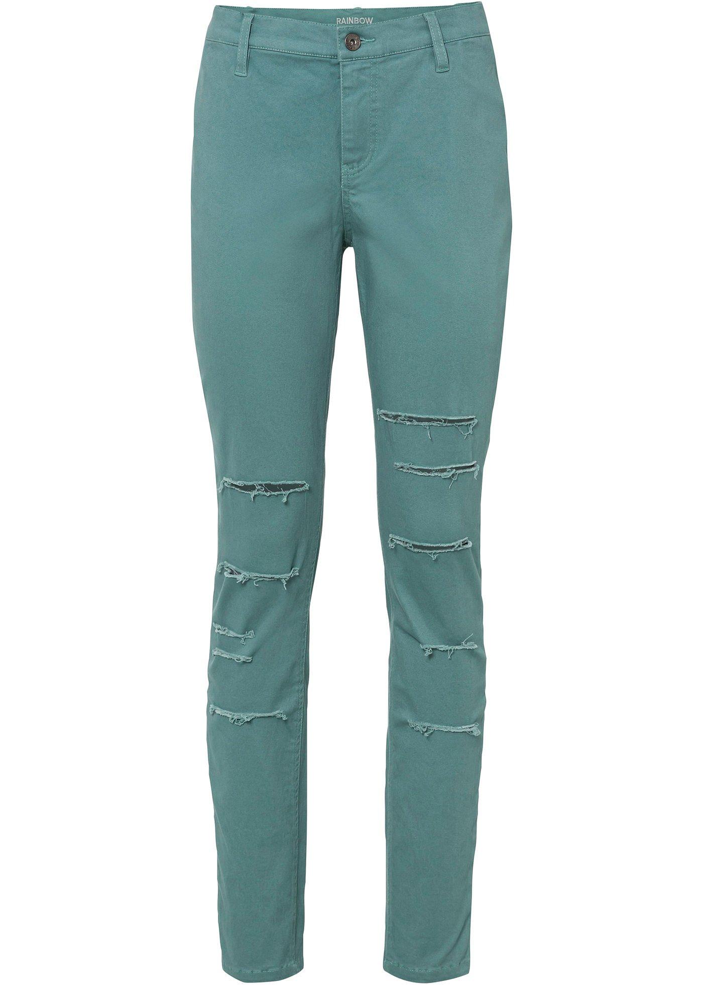 Pantalon avec effet destroyed