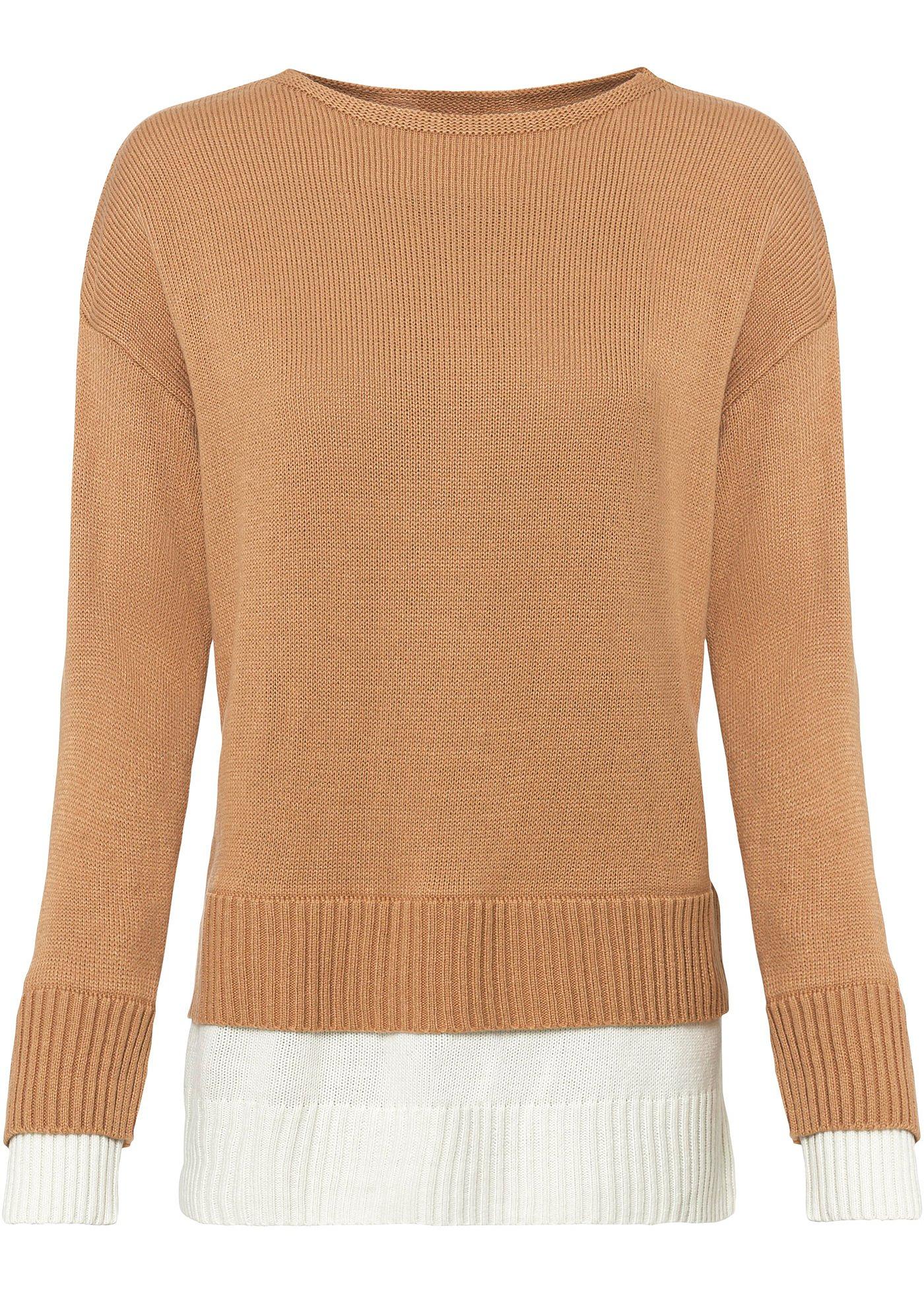 Pull style double épaisseur