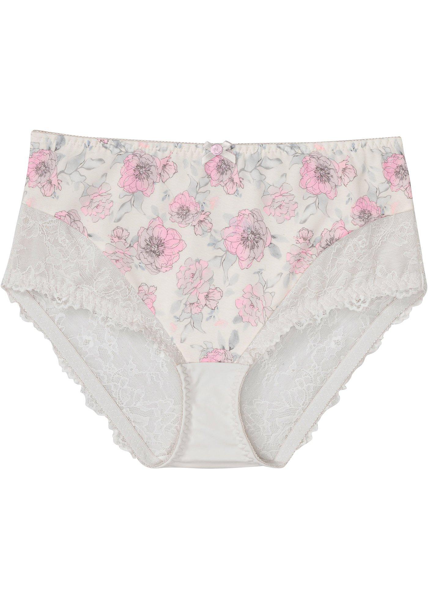 Slip modelant avec mesh imprimé délicat