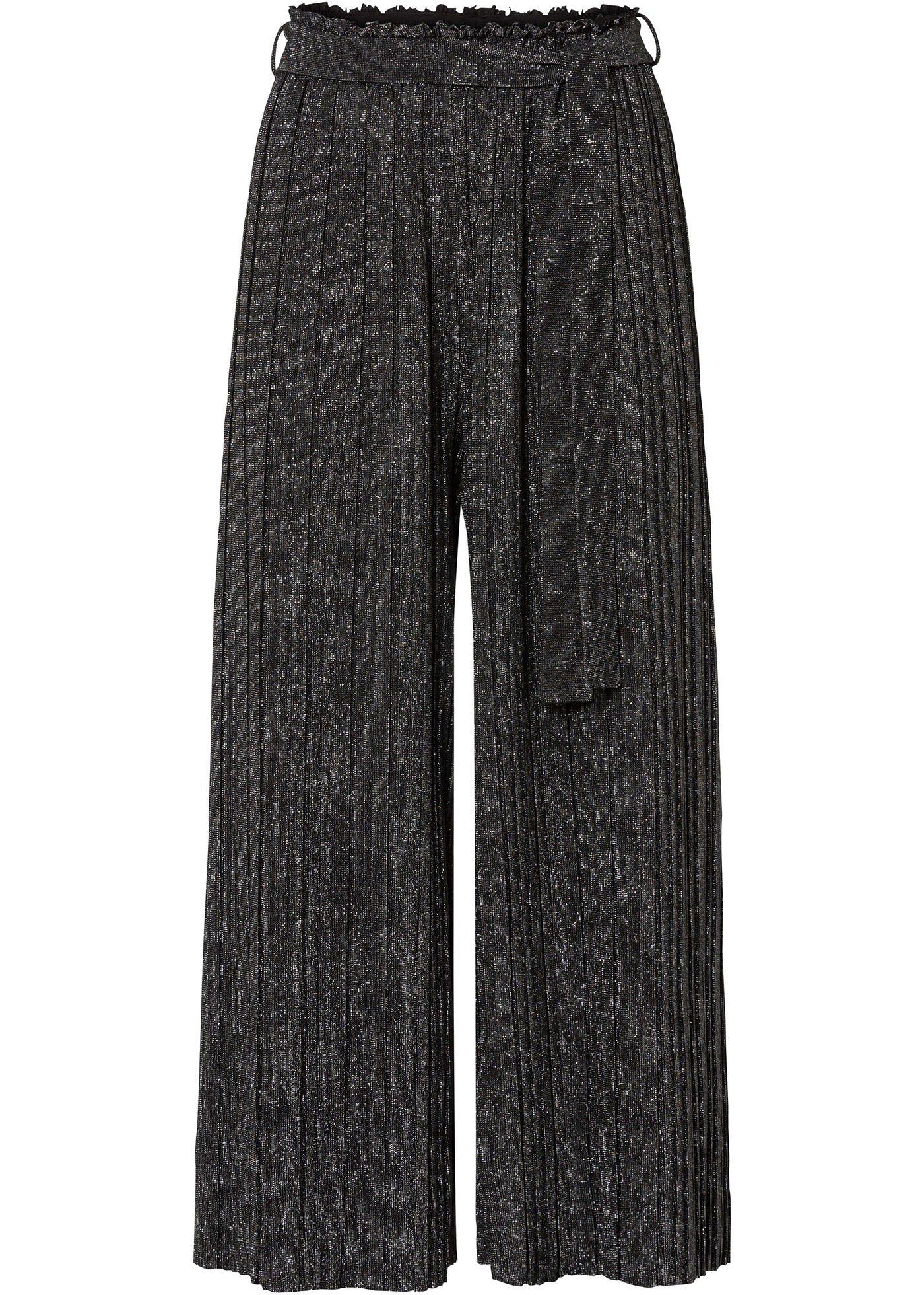 Jupe-pantalon avec ceinture à nouer