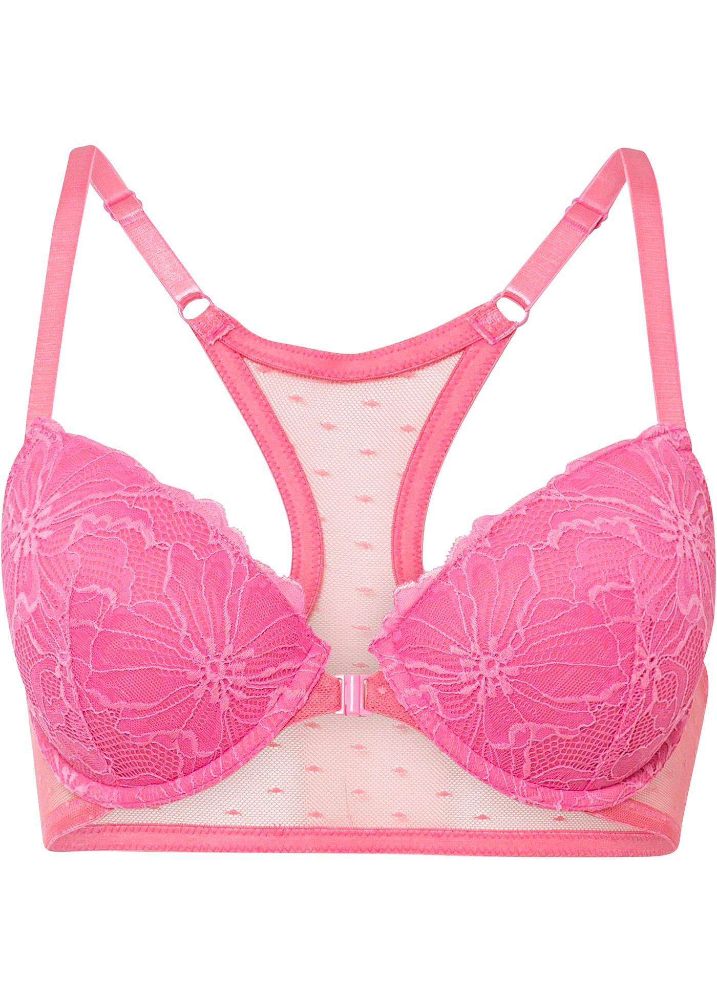 Soutien-gorge à coques avec armatures fermeture devant