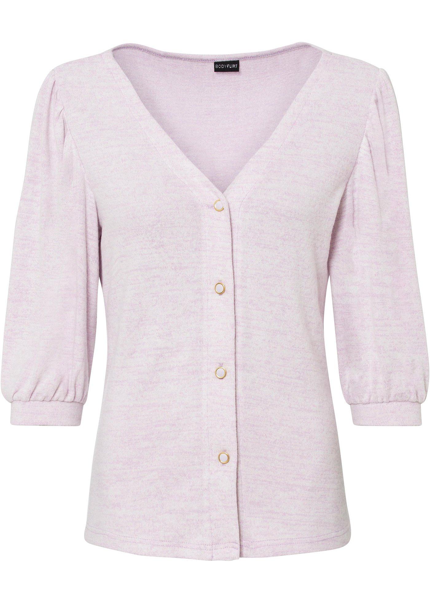 Gilet T-shirt avec manches bouffantes