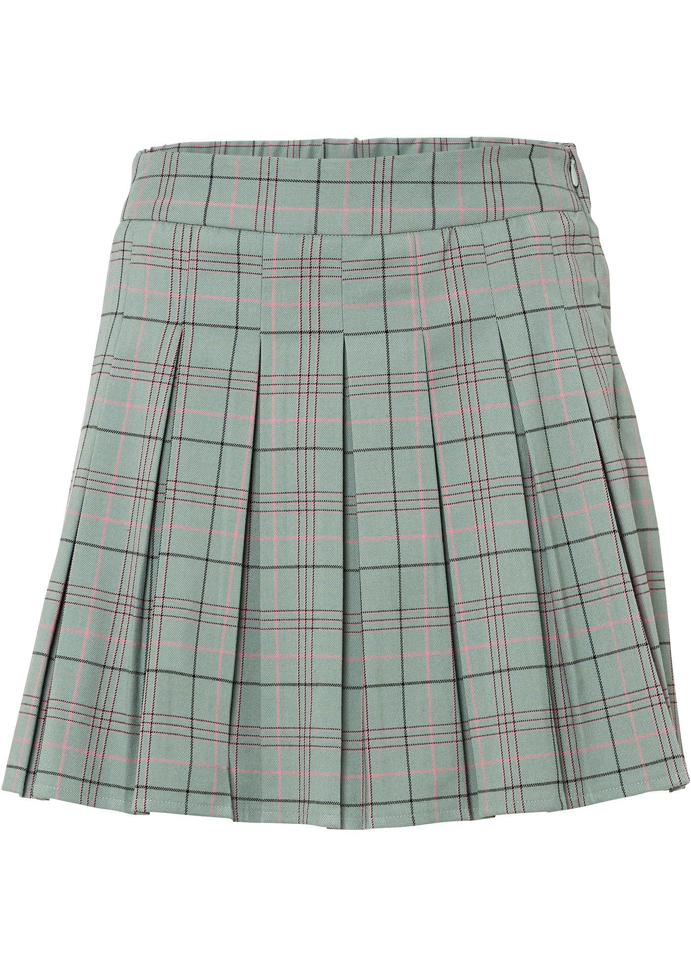 Jupe plissée avec polyester recyclé