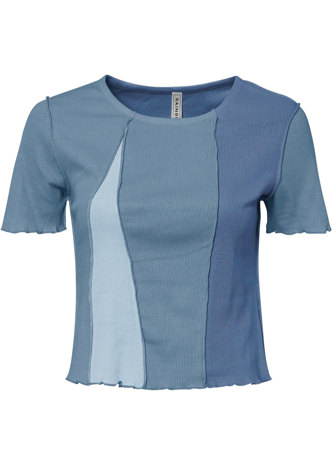 T-shirt patchwork en coton bio