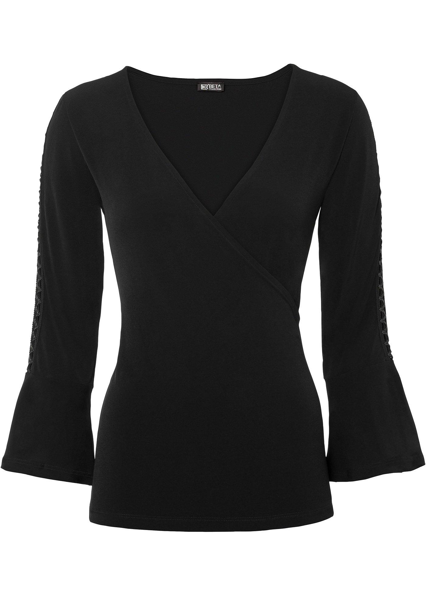 T-shirt long avec laçage