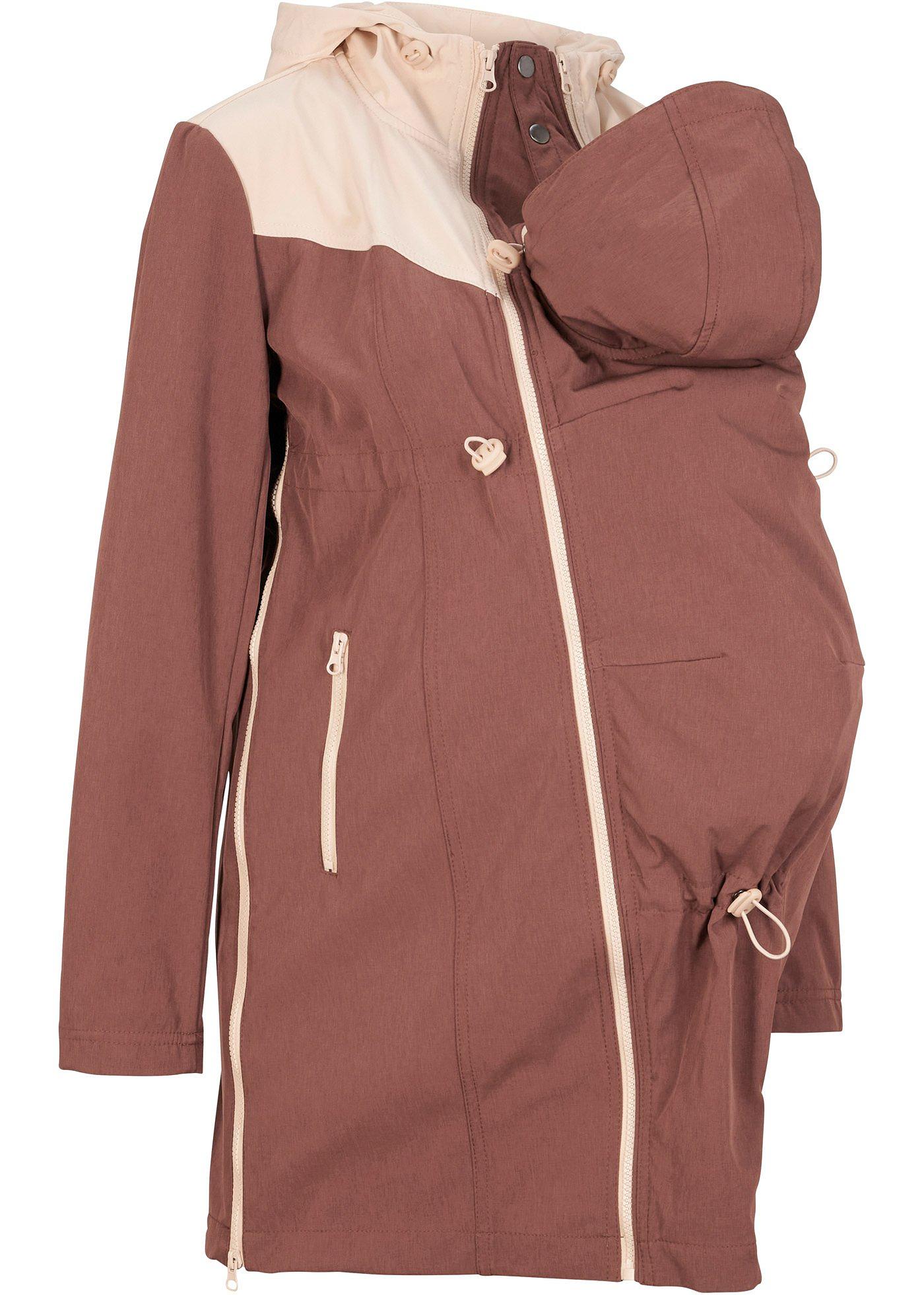 Veste softshell de grossesse et de portage