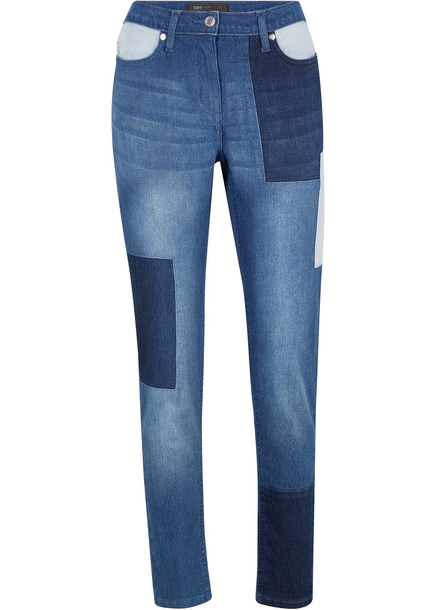 Jean extensible patchwork