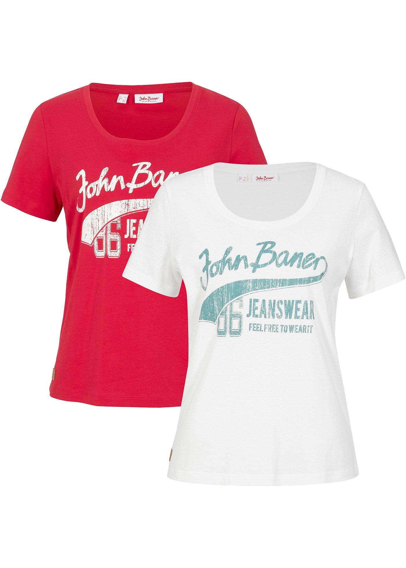 Lot de 2 T-shirts en coton bio